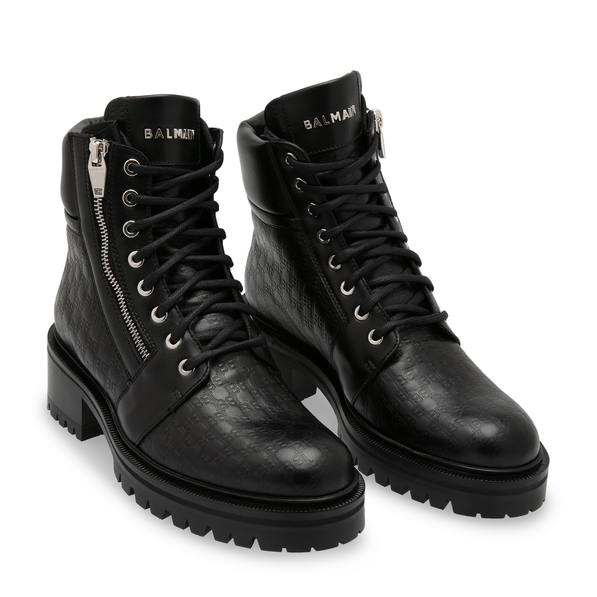 

Leather boots, Black