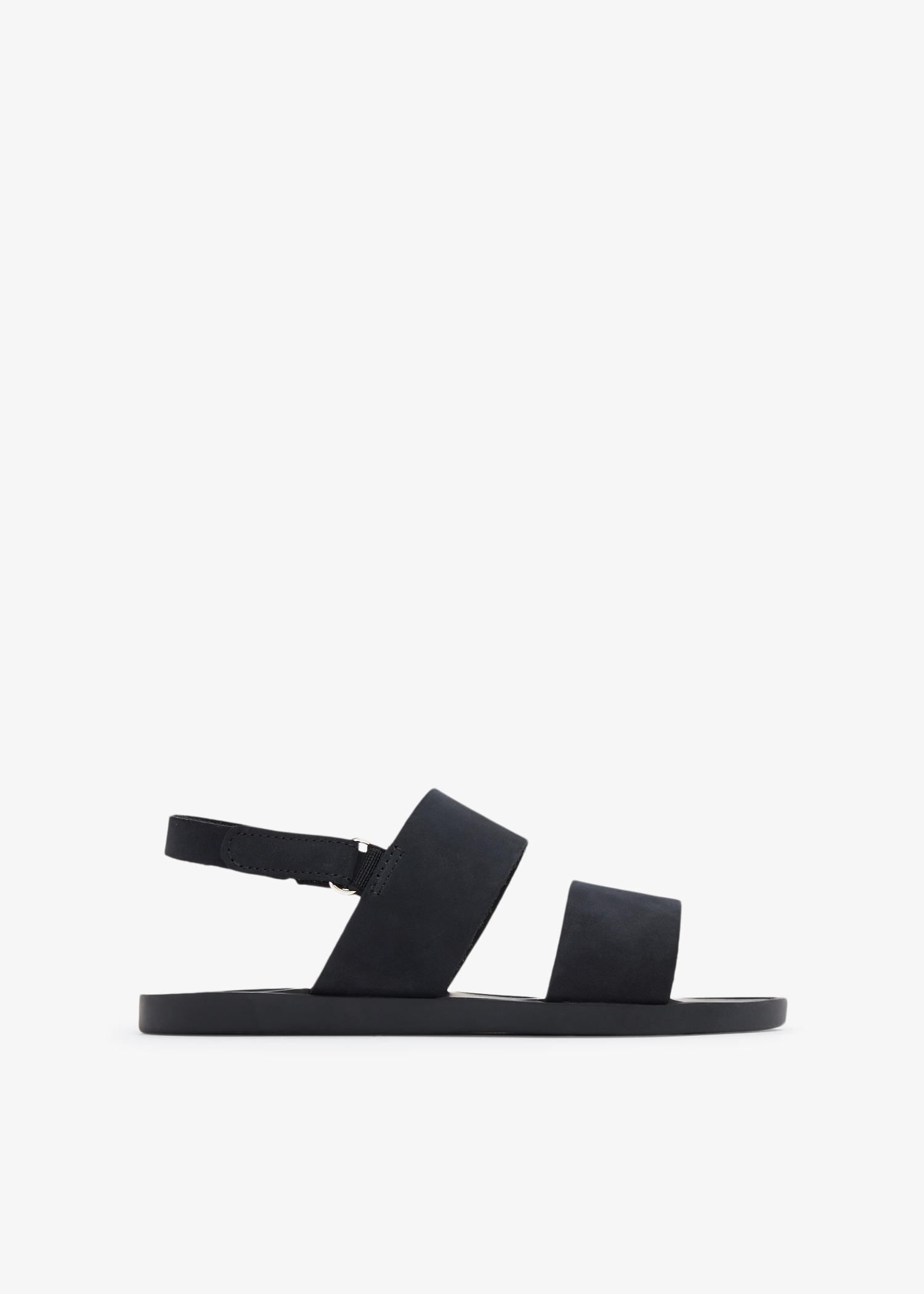 

Leather sandals, Black