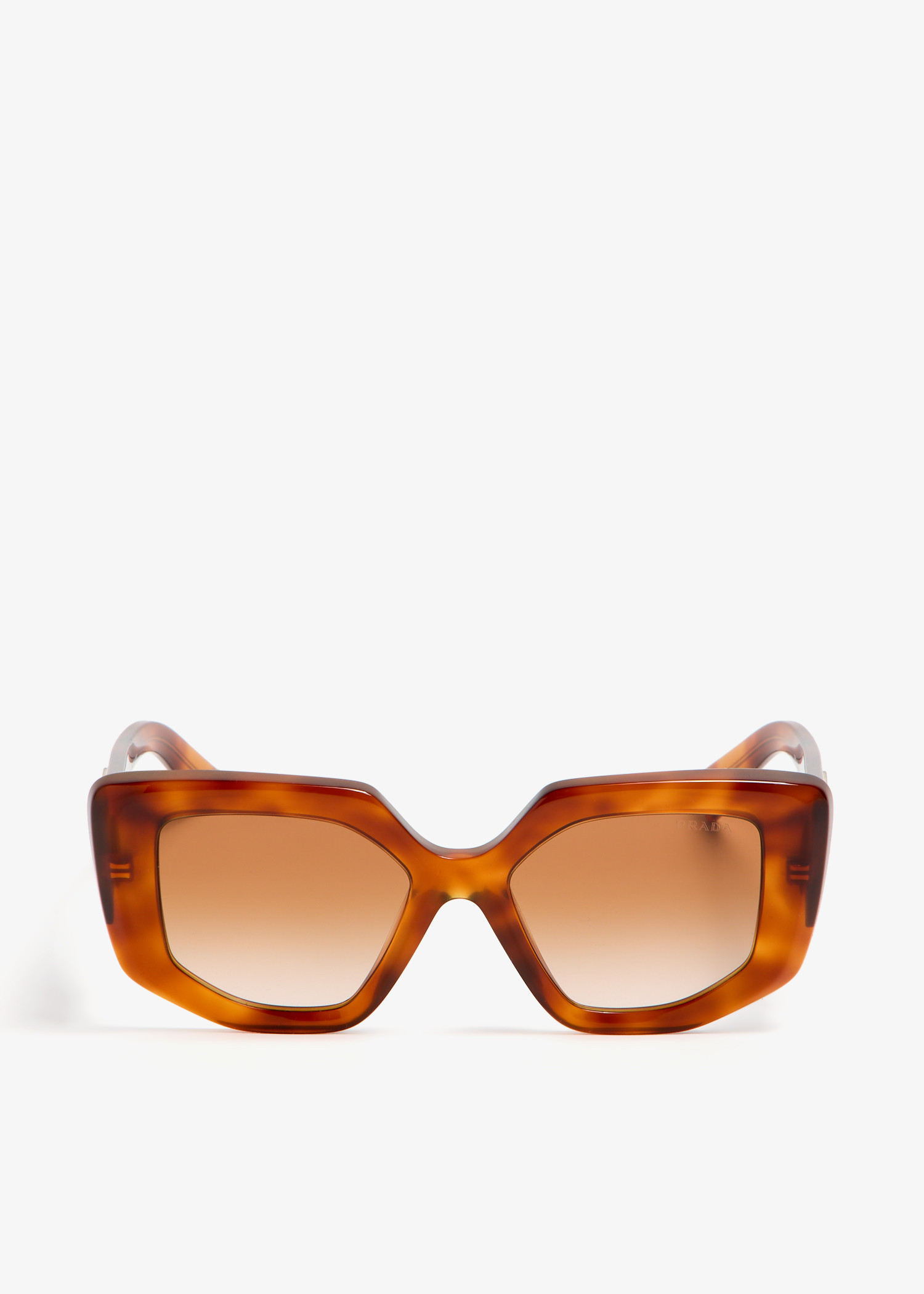 

Triangle logo sunglasses, Brown