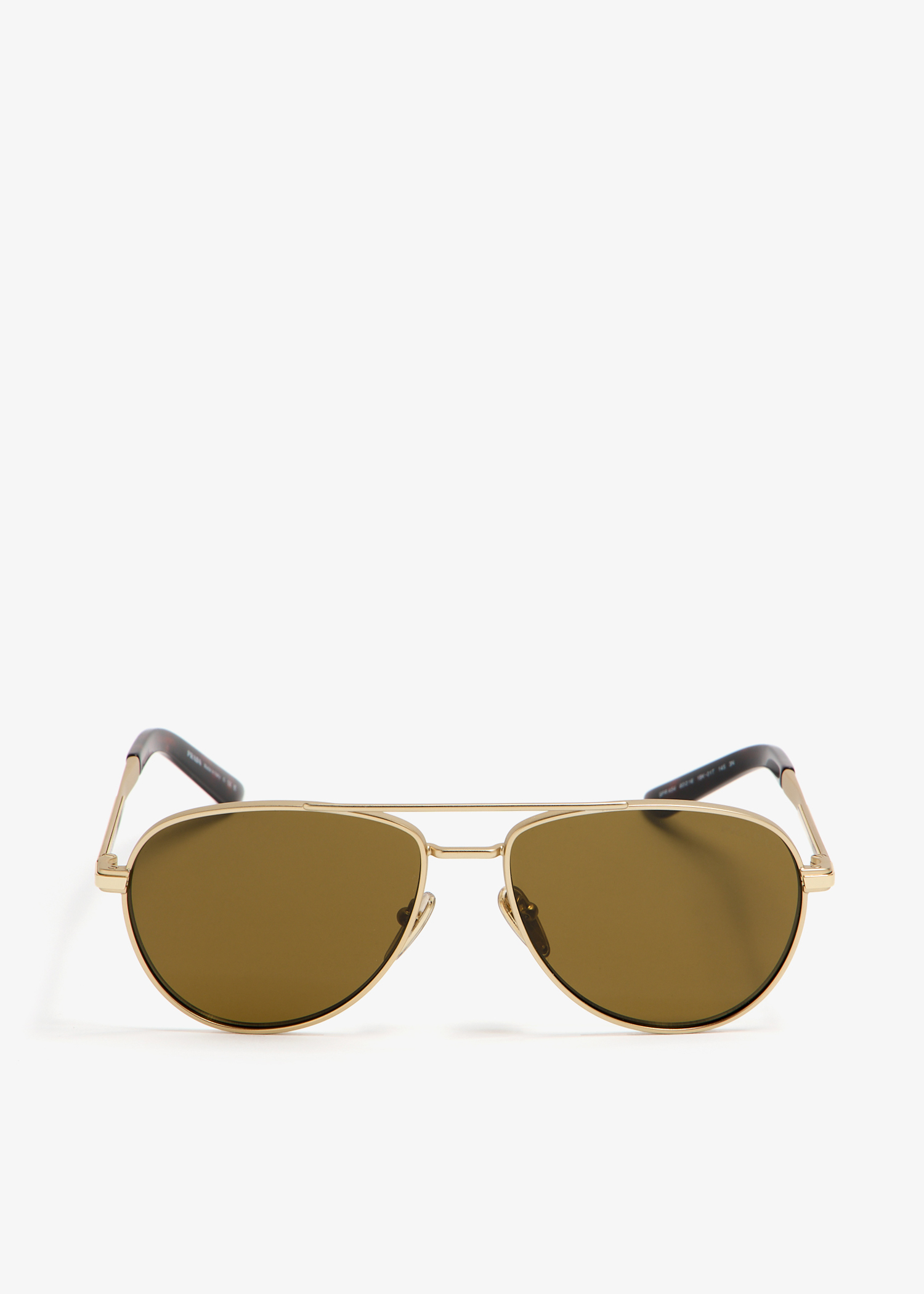 

Iconic metal plaque sunglasses, Green