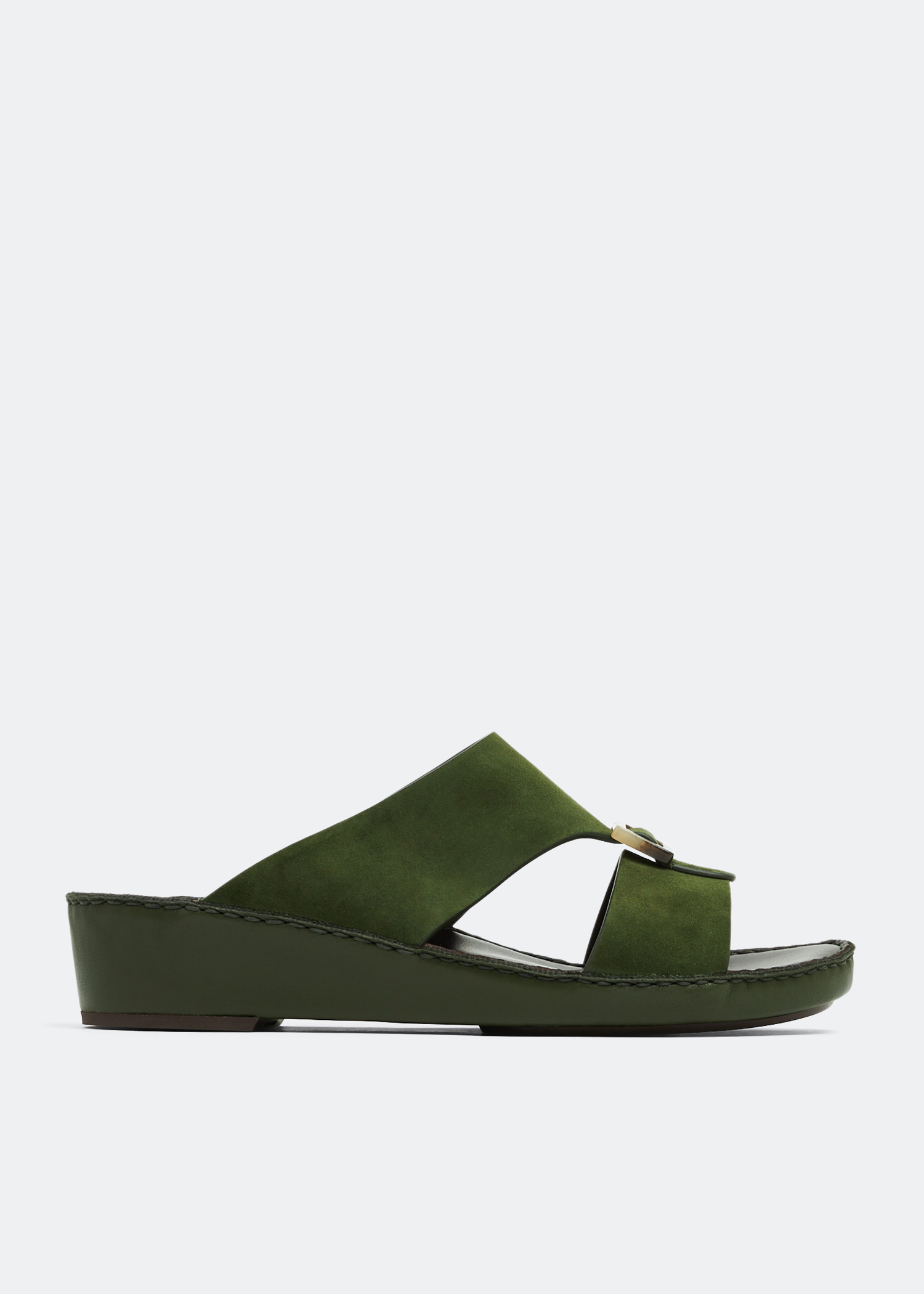 

Quadratura cuerno sandals, Green