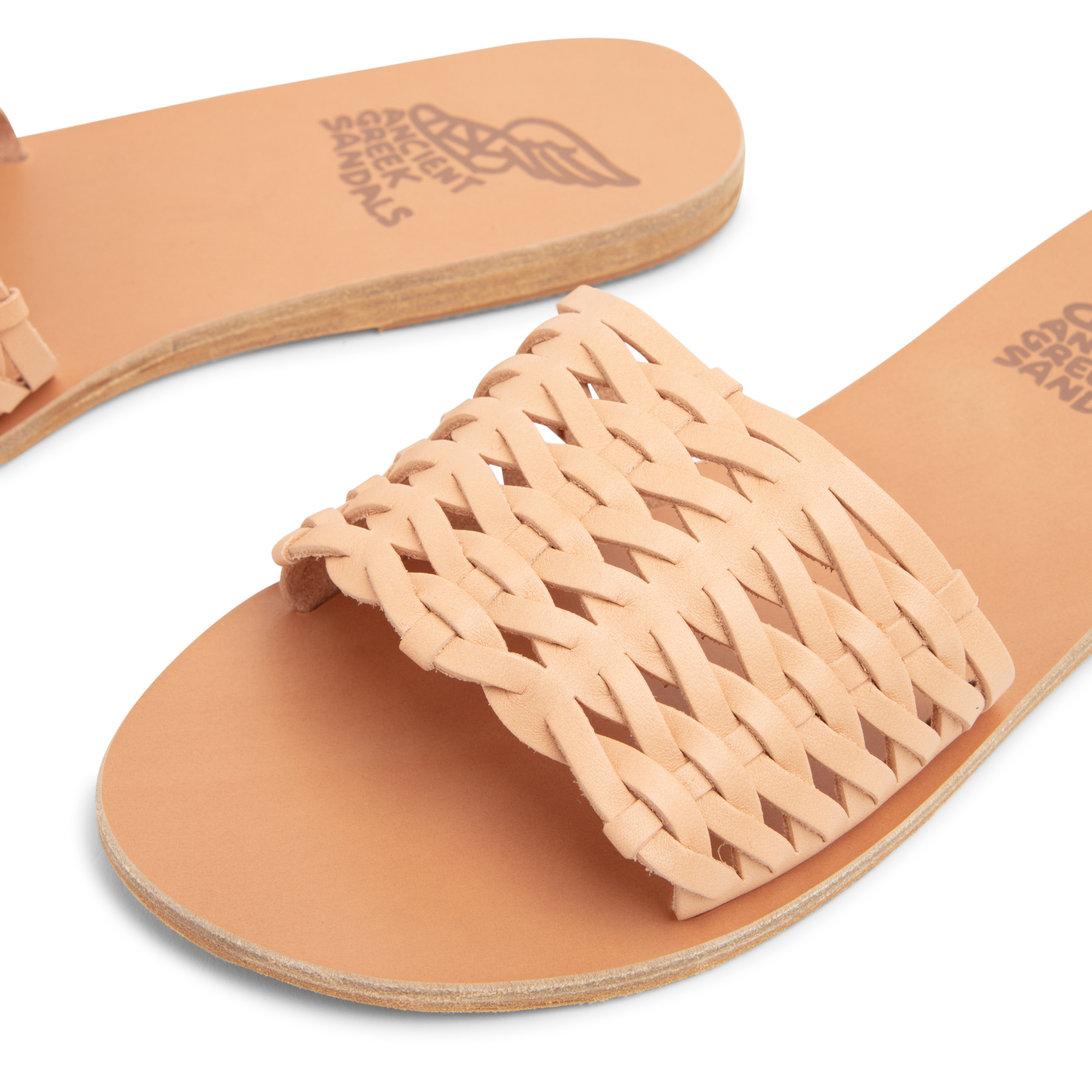 Ancient Greek Sandals Taygete sandals for Women Beige in UAE