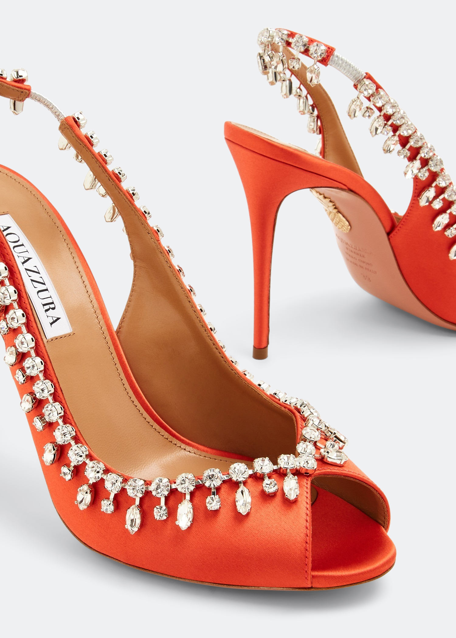 Aquazzura best sale red heels