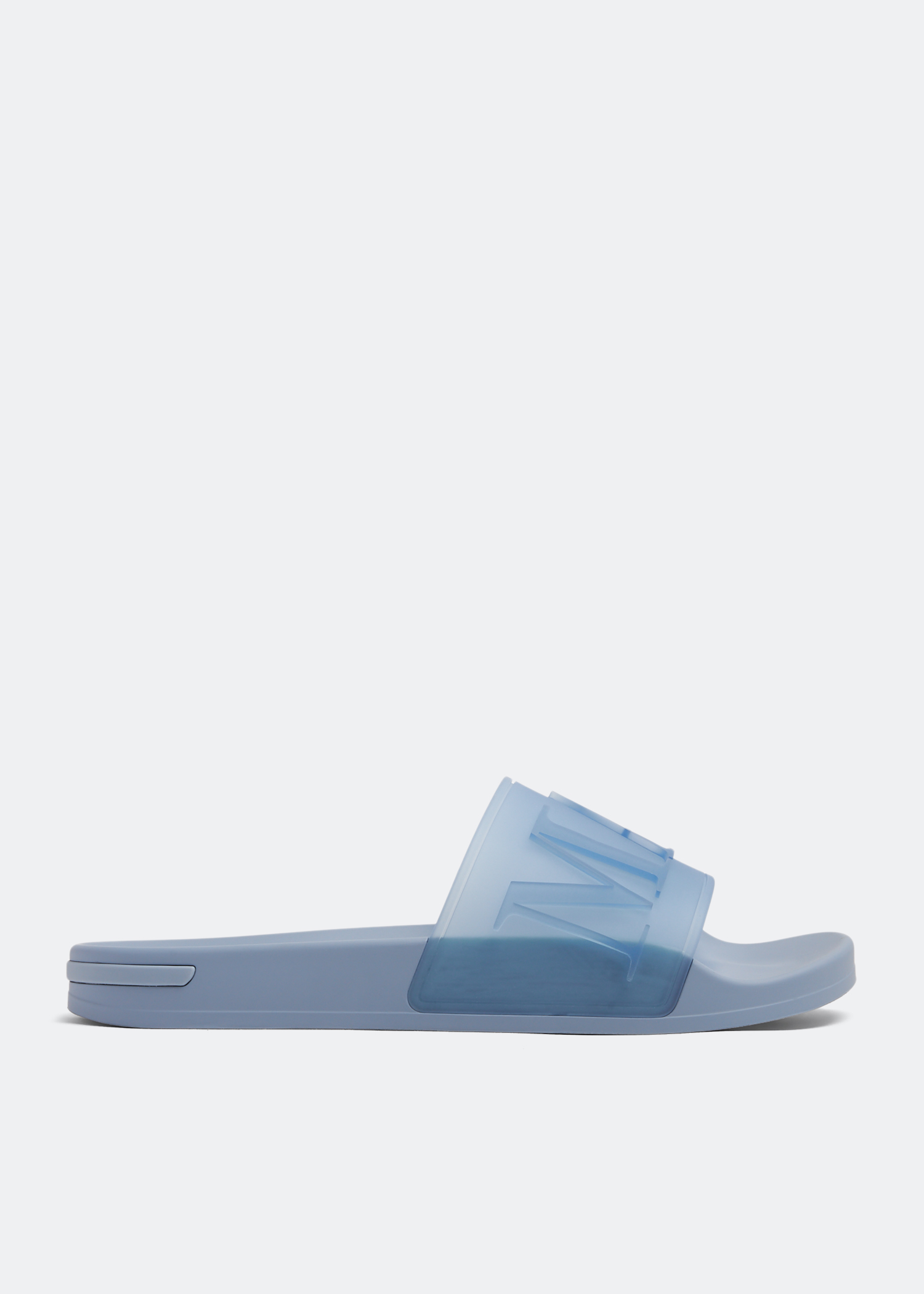 

Split logo slides, Blue