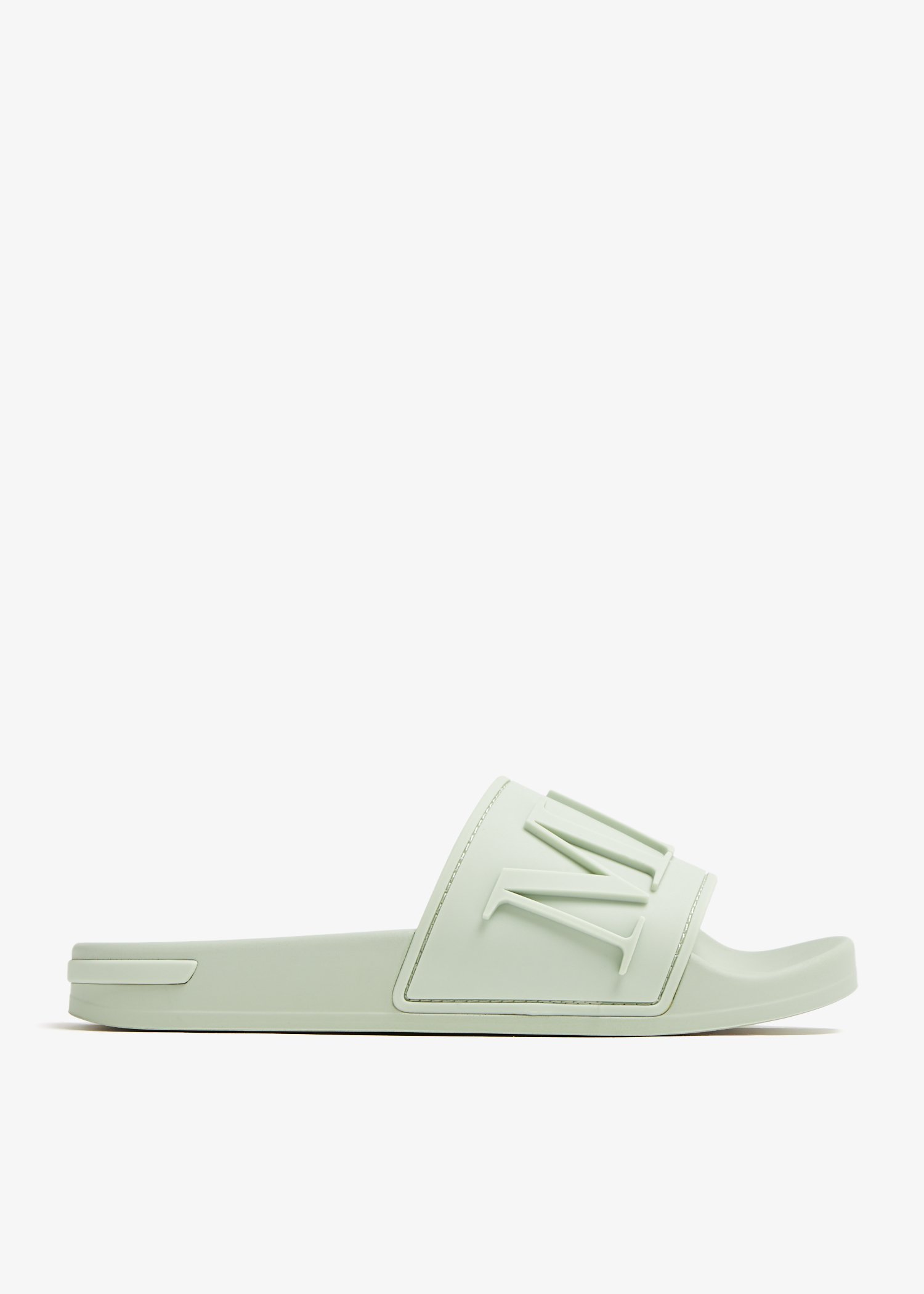 

Split logo slides, Green