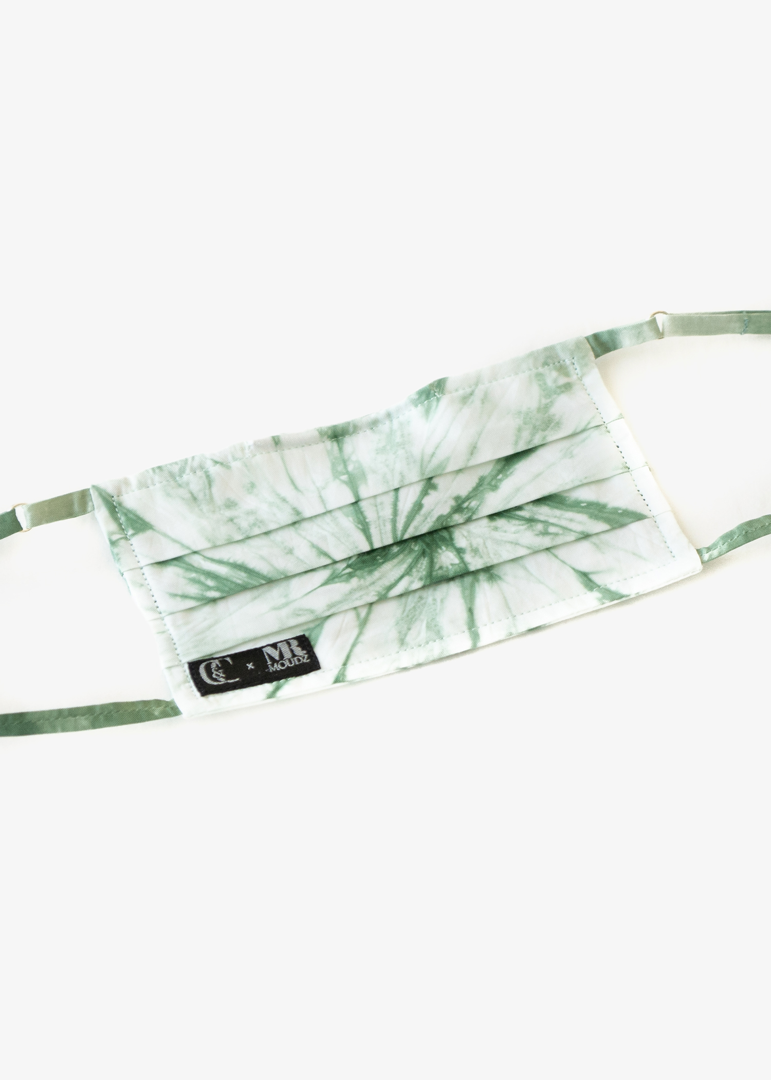 

x Mr Moudz tie-dye masks, Green