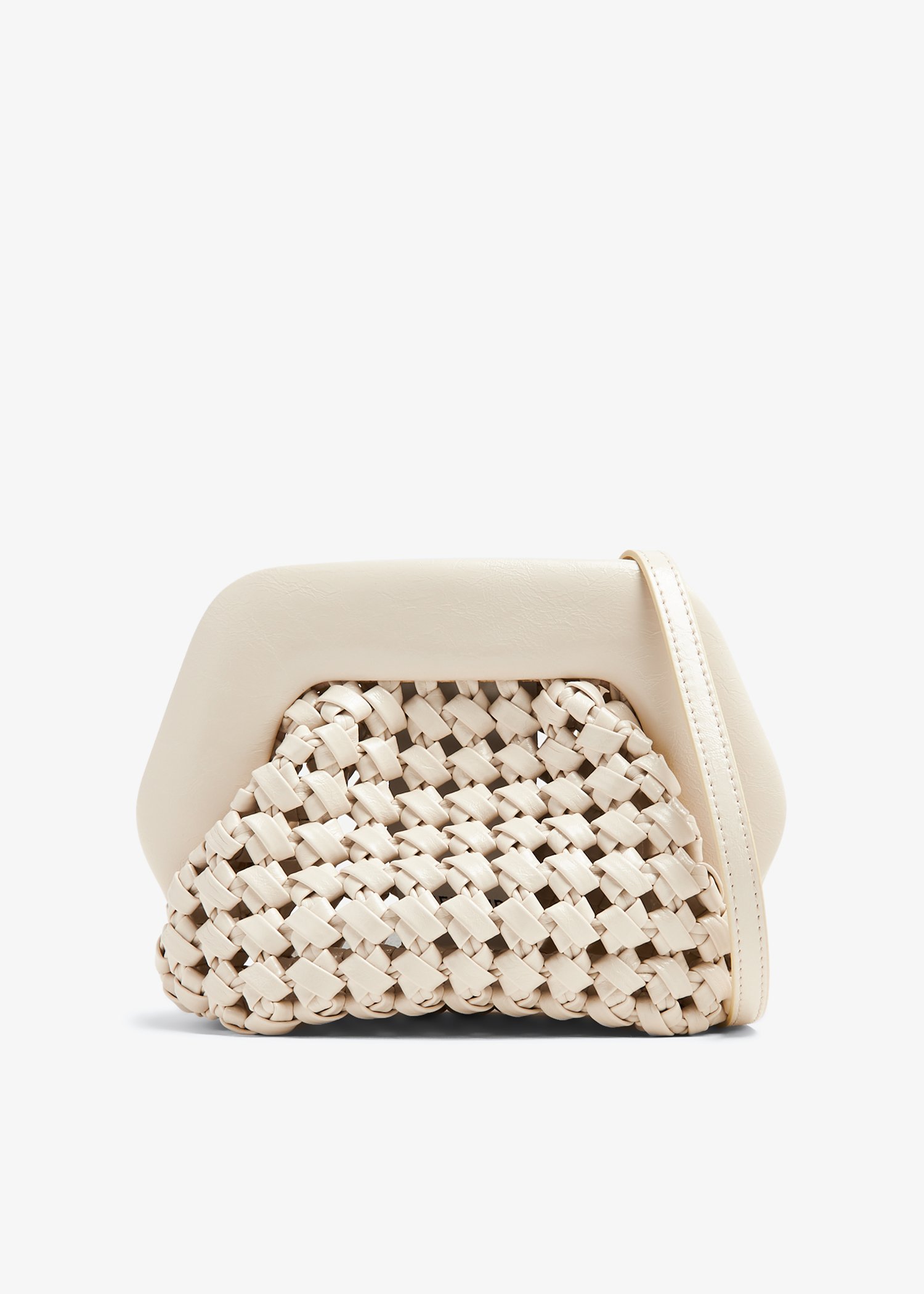 

Gea knots clutch, Beige