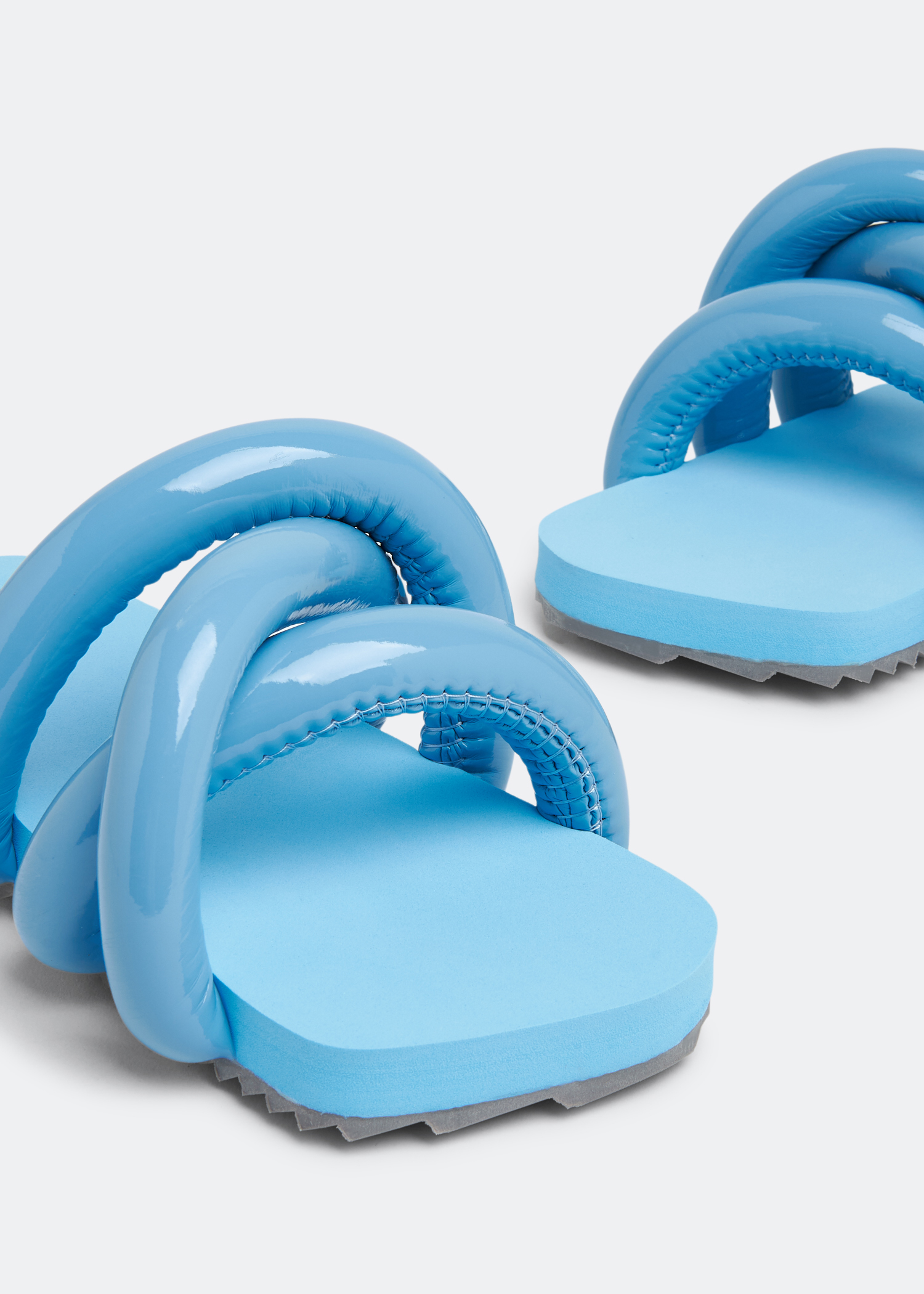Yume Yume Tyre slides for Women - Blue in KSA | Level Shoes