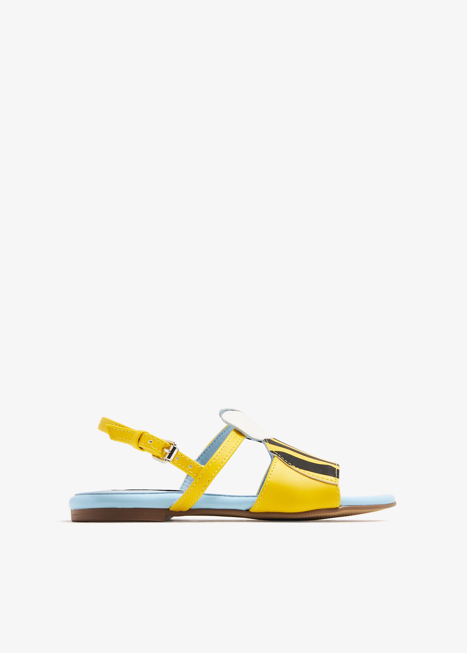 

Bee sandals, Multicolored