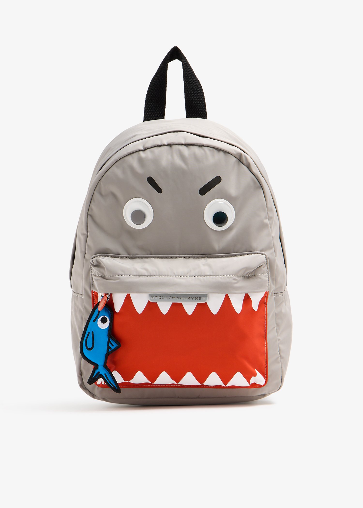 

Shark backpack, Grey