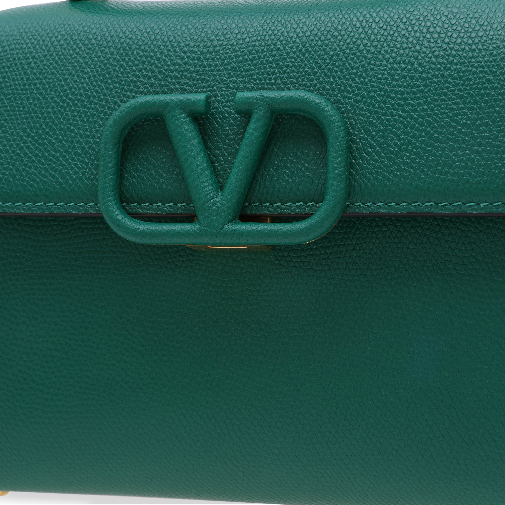 

Vsling leather shoulder bag, Green