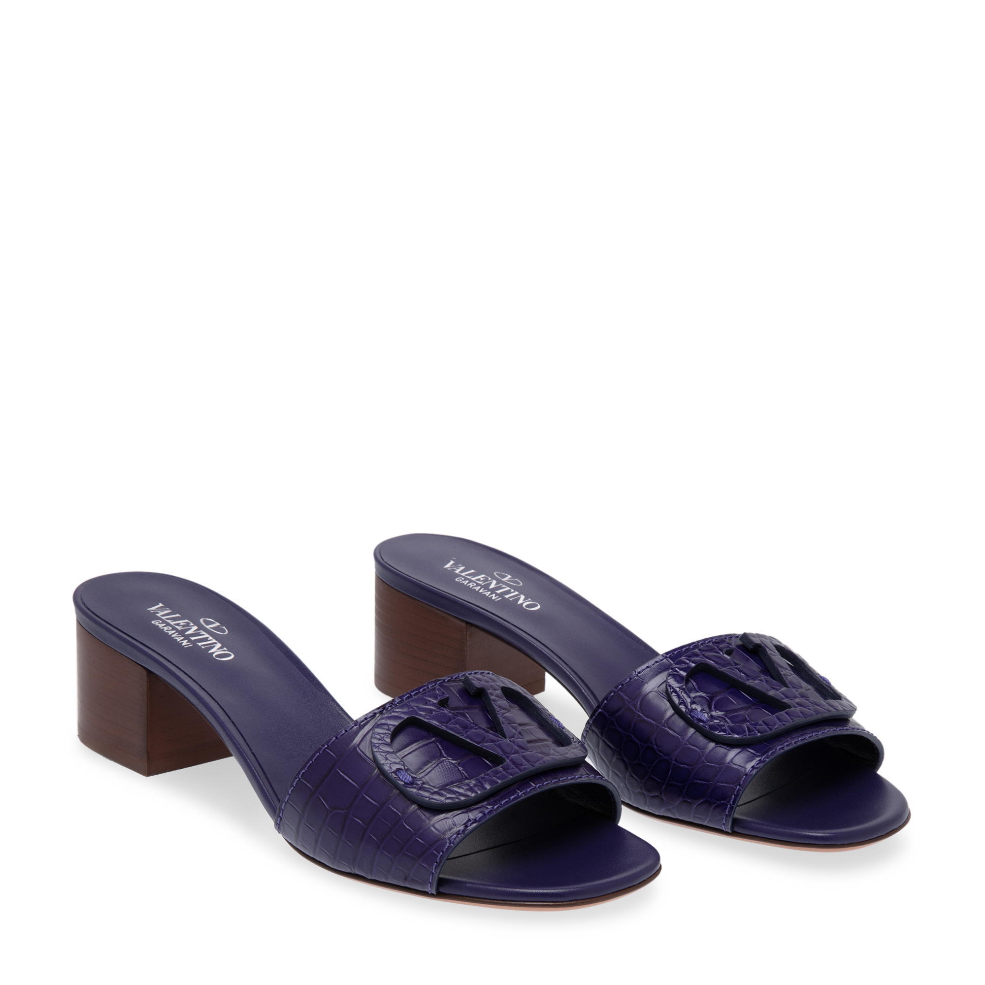 

VLogo sandals, Purple