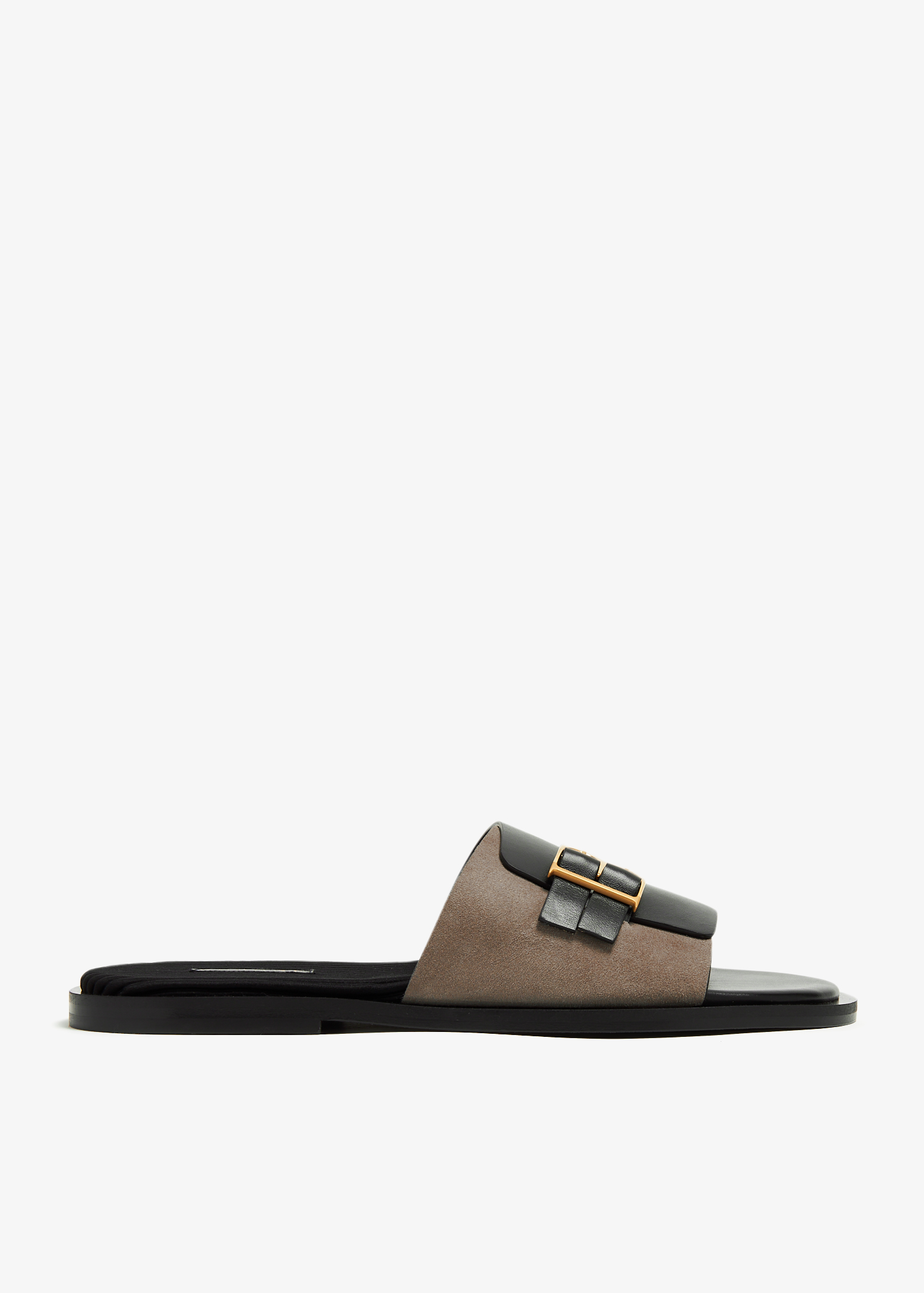 

Matt sandals, Black