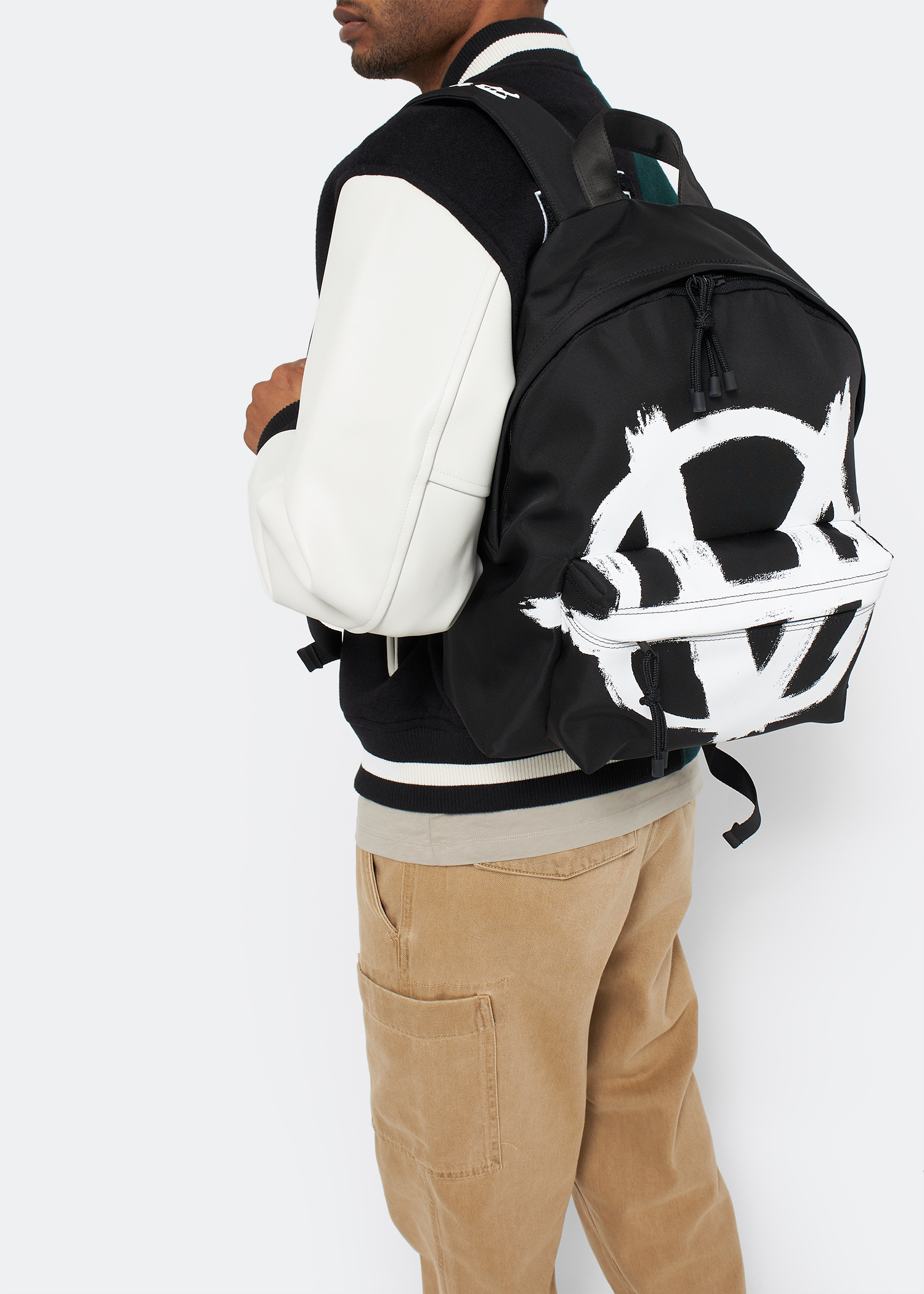 

Anarchy logo backpack, Black