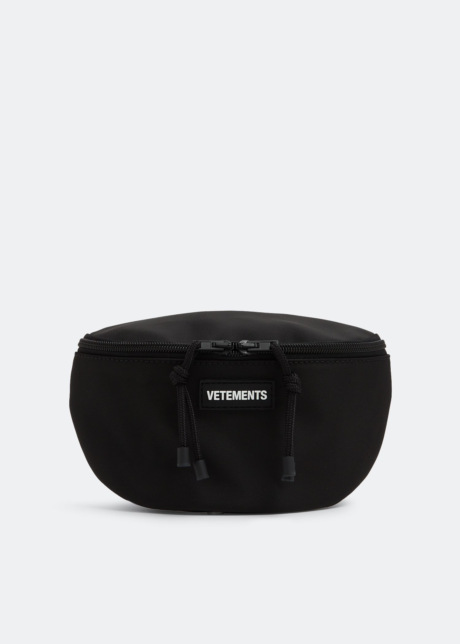 VETEMENTS Logo belt bag for Men - Black in UAE | Level Shoes