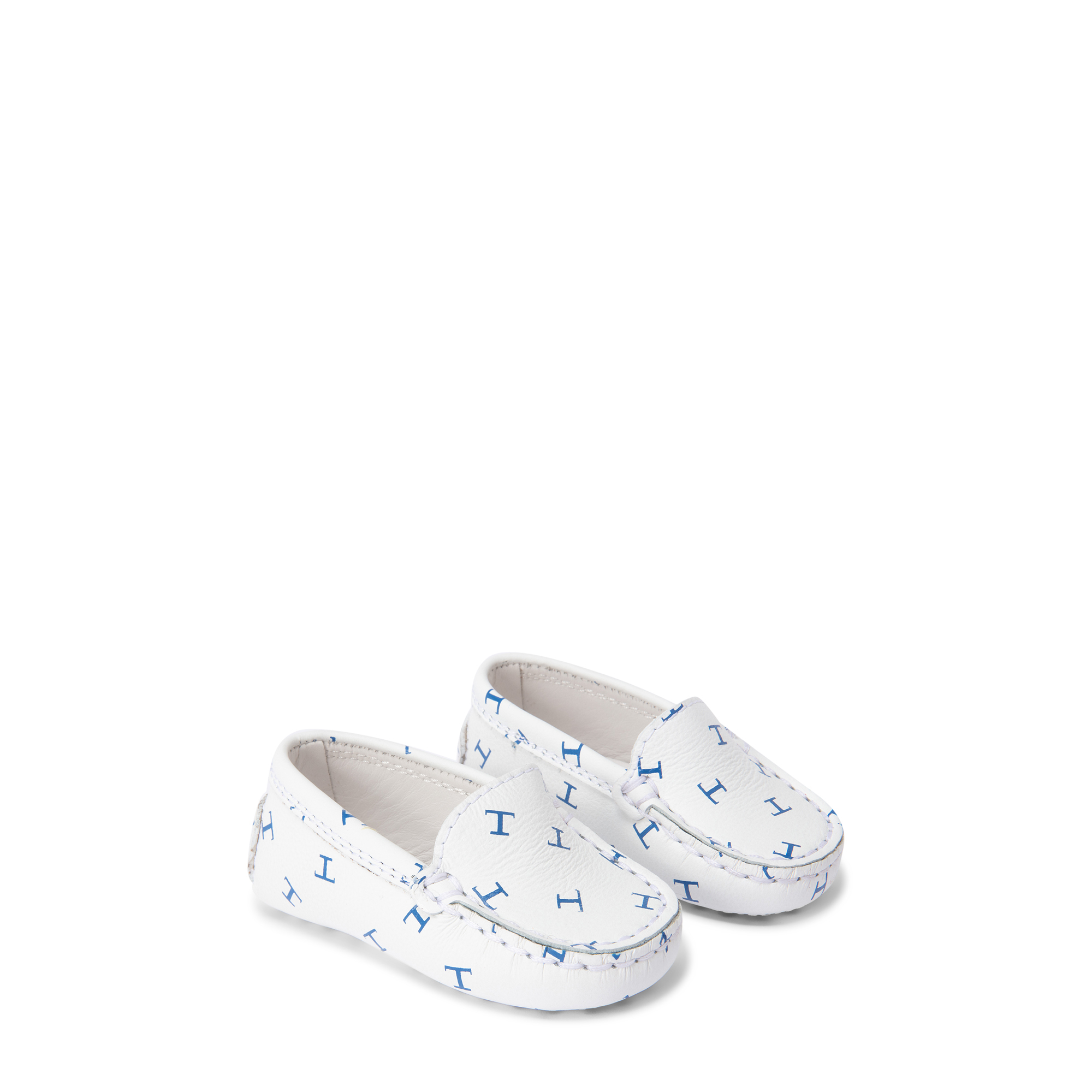 

Gommini moccasins, White