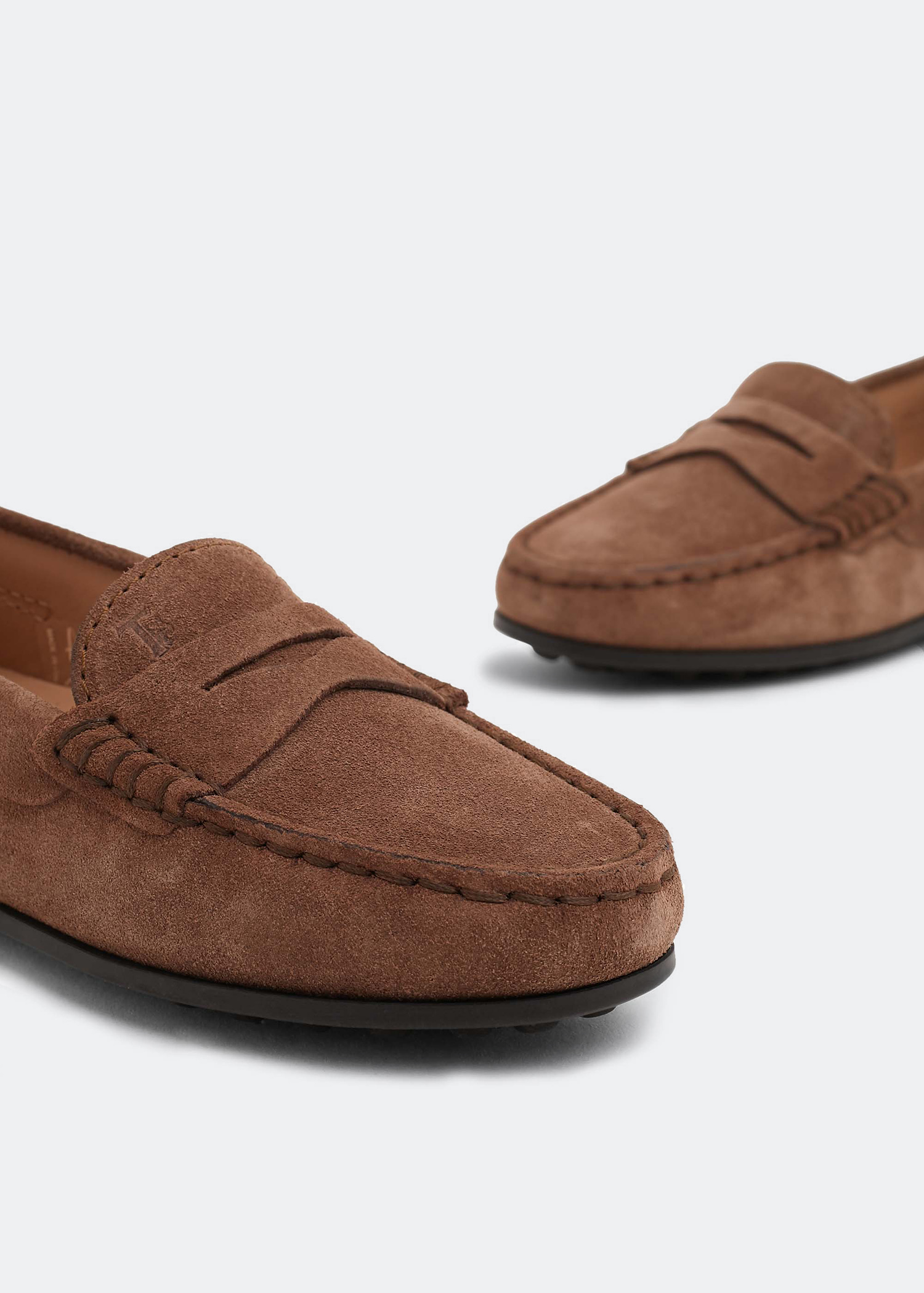 

City Gommino moccasins, Brown