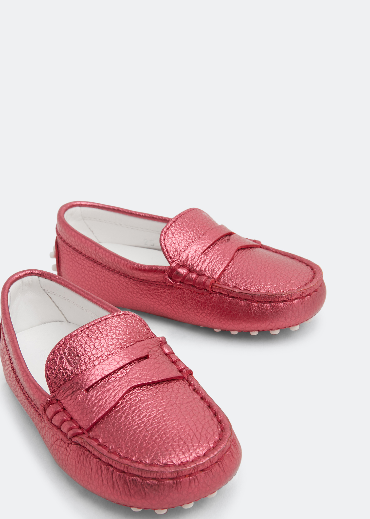 

City Gommino moccasins, Pink