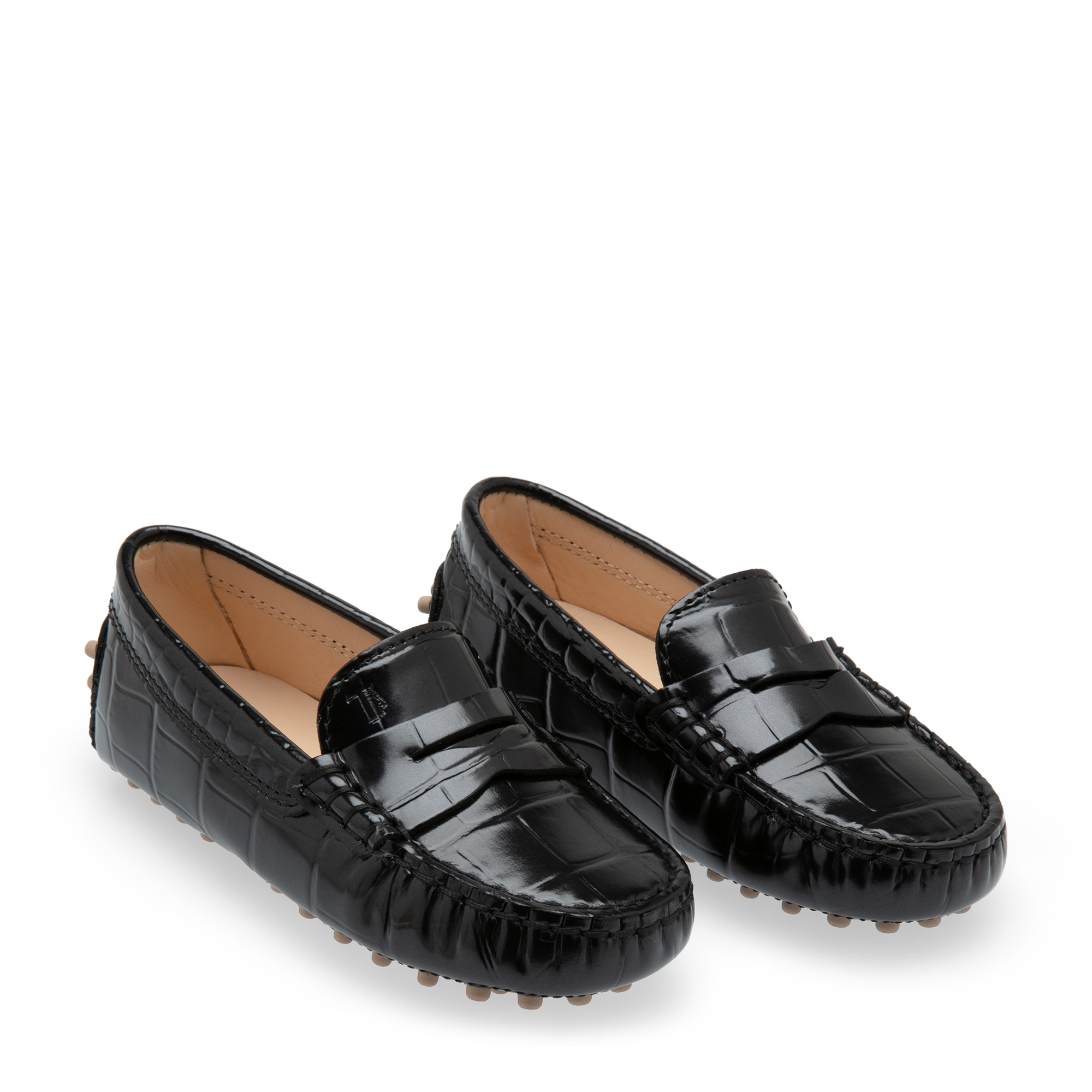 

Leather moccasins, Black