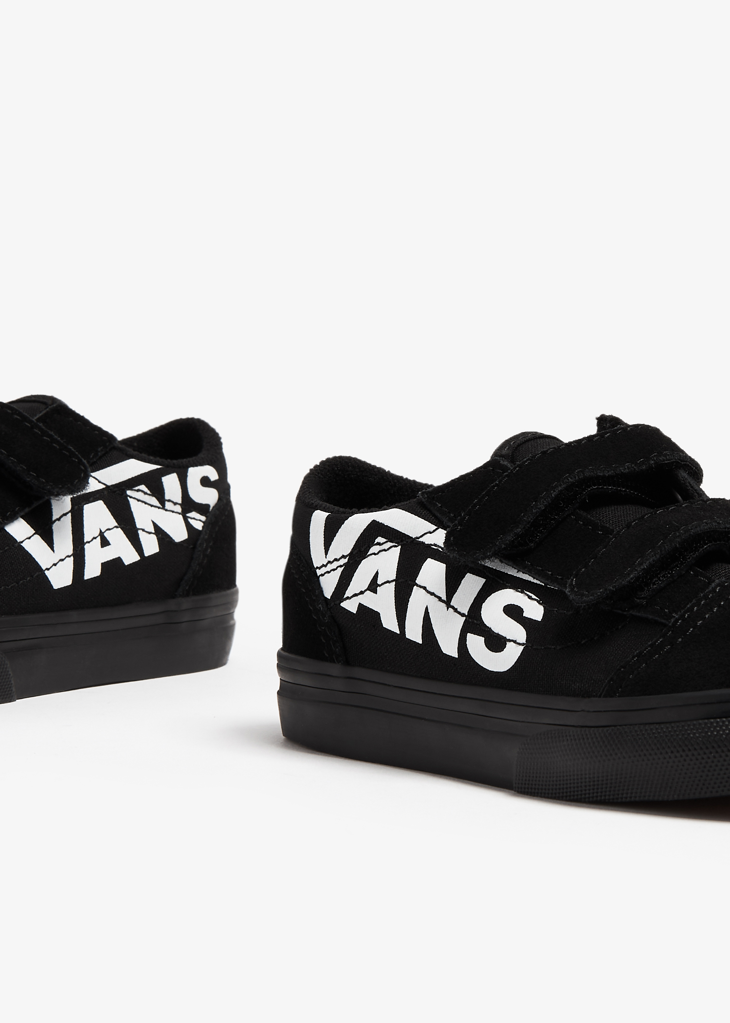 Vans old skool velcro all outlet black