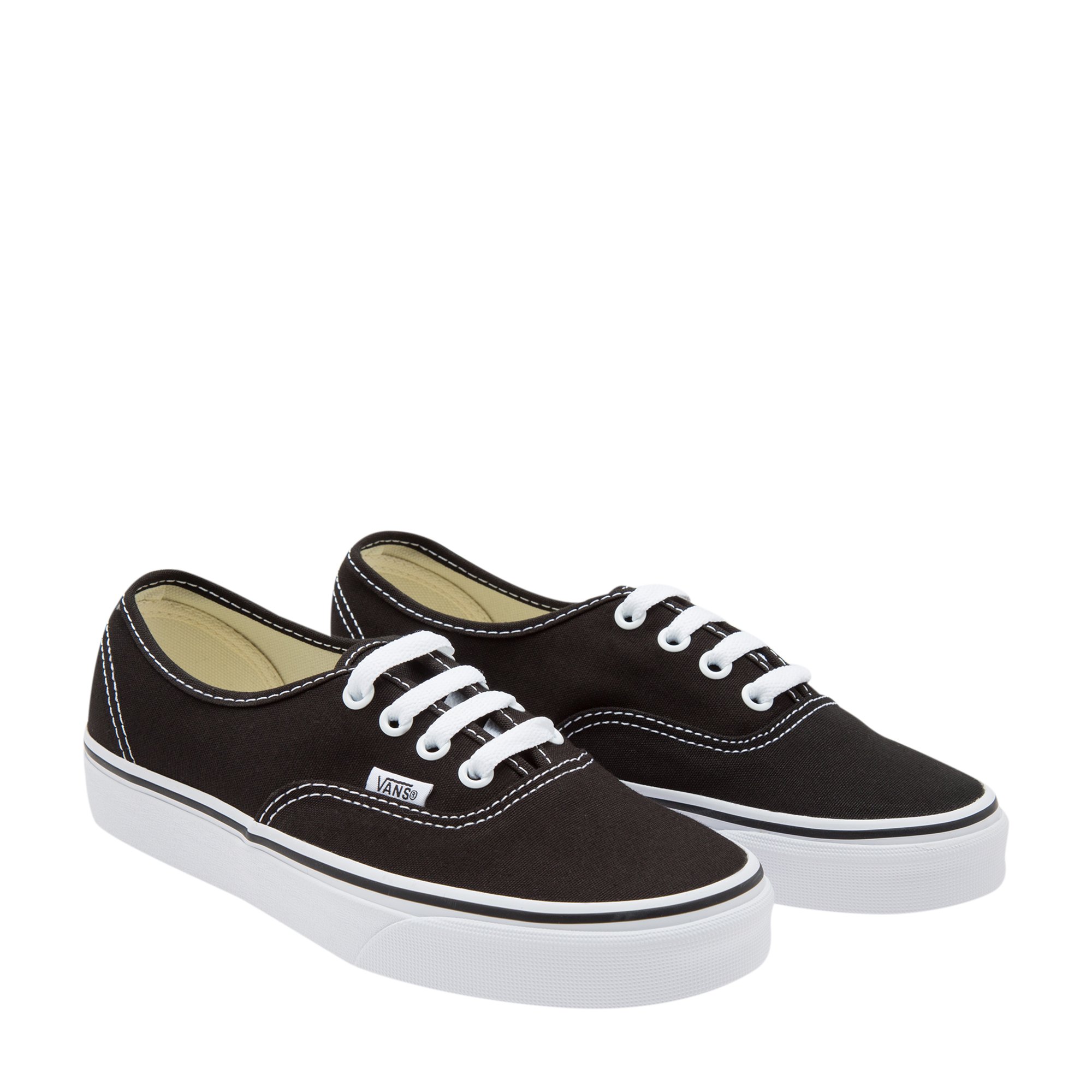 

Authentic True White sneakers, Black