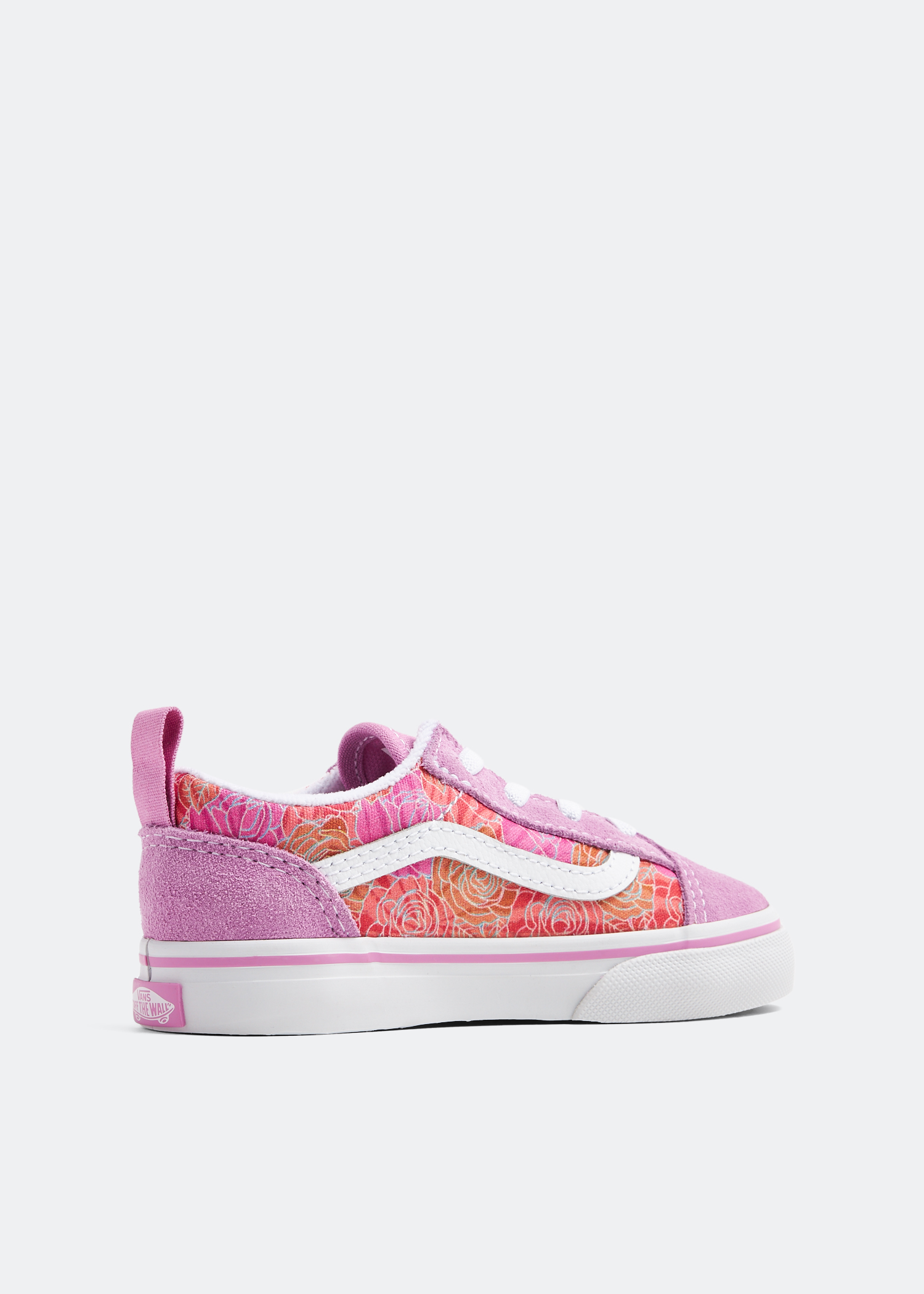 Old school shop vans baby pink