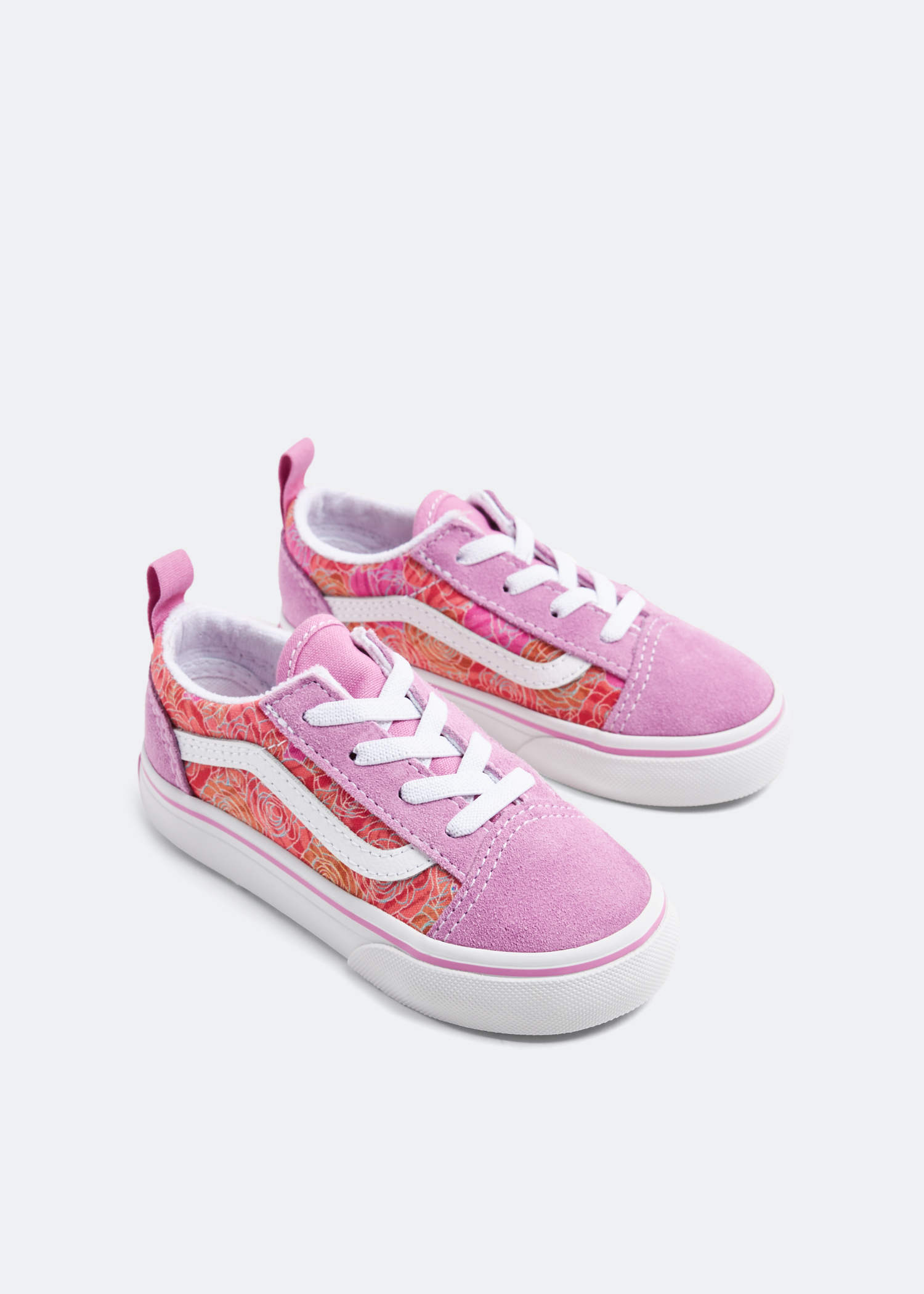 Pink vans cheap for babies