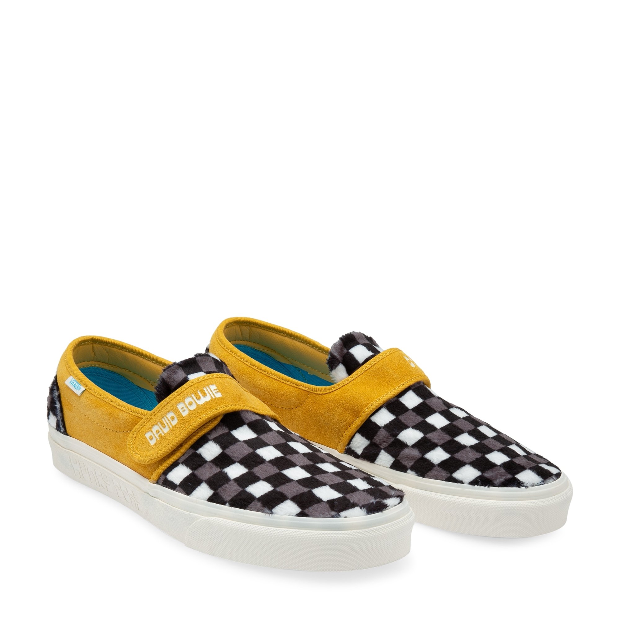 

x David Bowie slip-on sneakers, Yellow