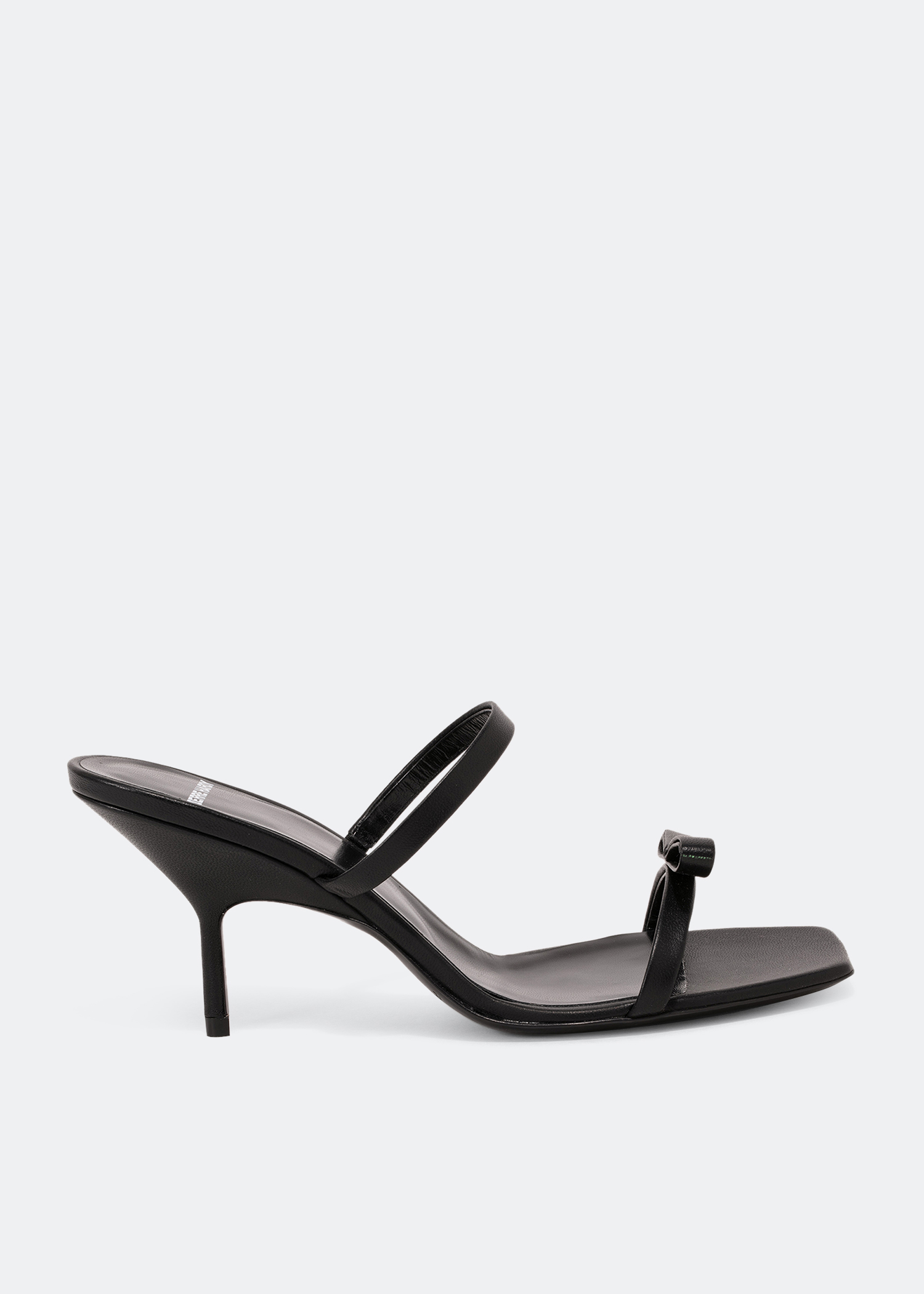 

Mini Obi slim sandals, Black