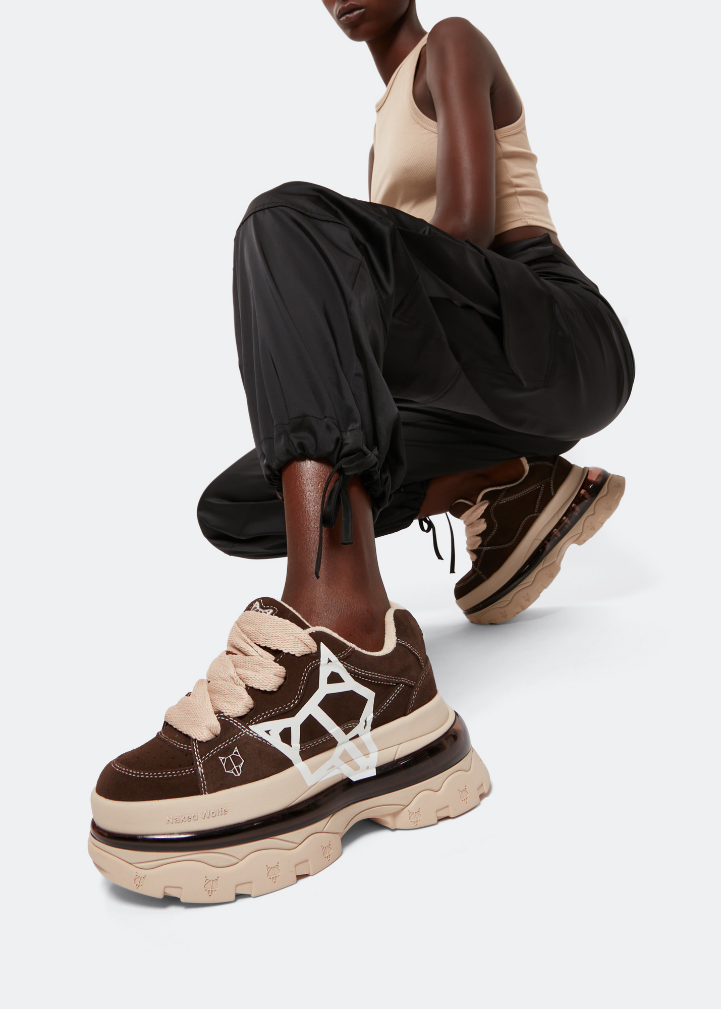 

Virgo sneakers, Brown