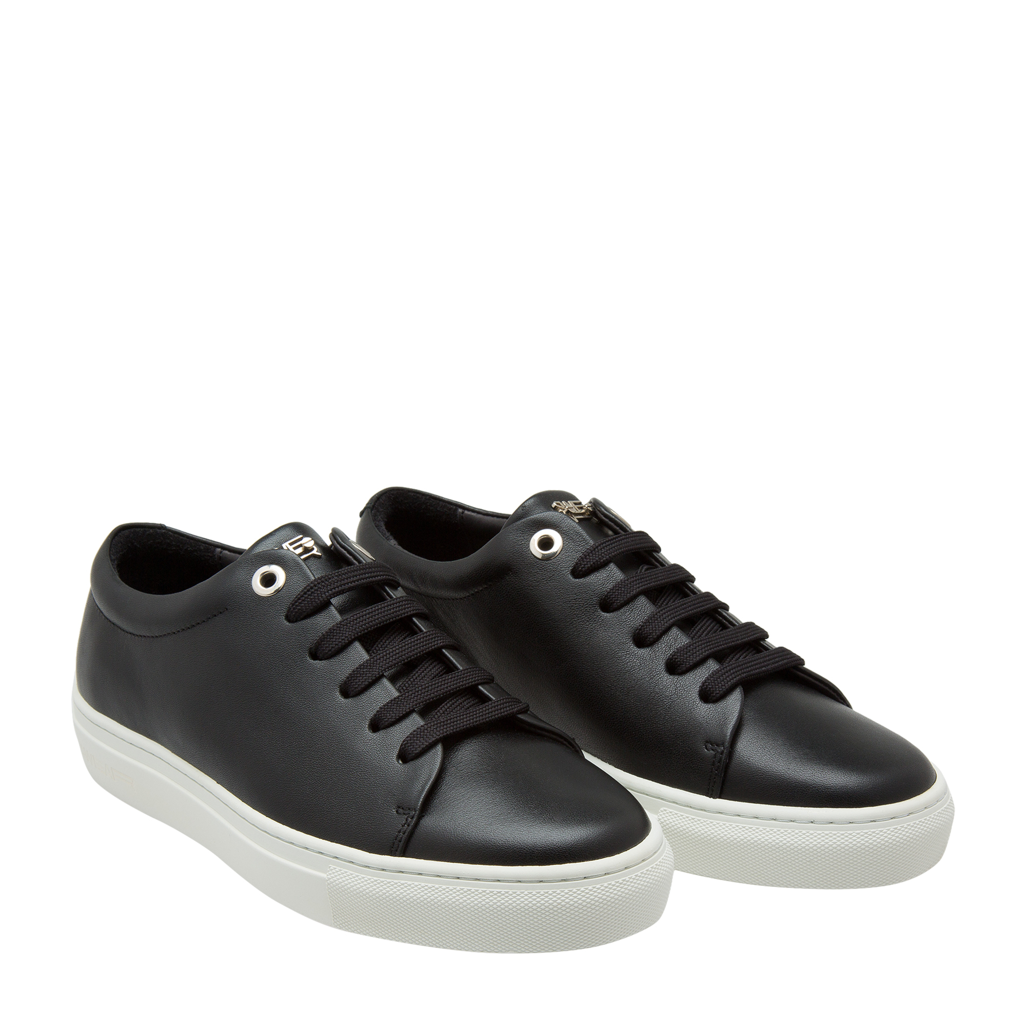 

Leather sneakers, Black