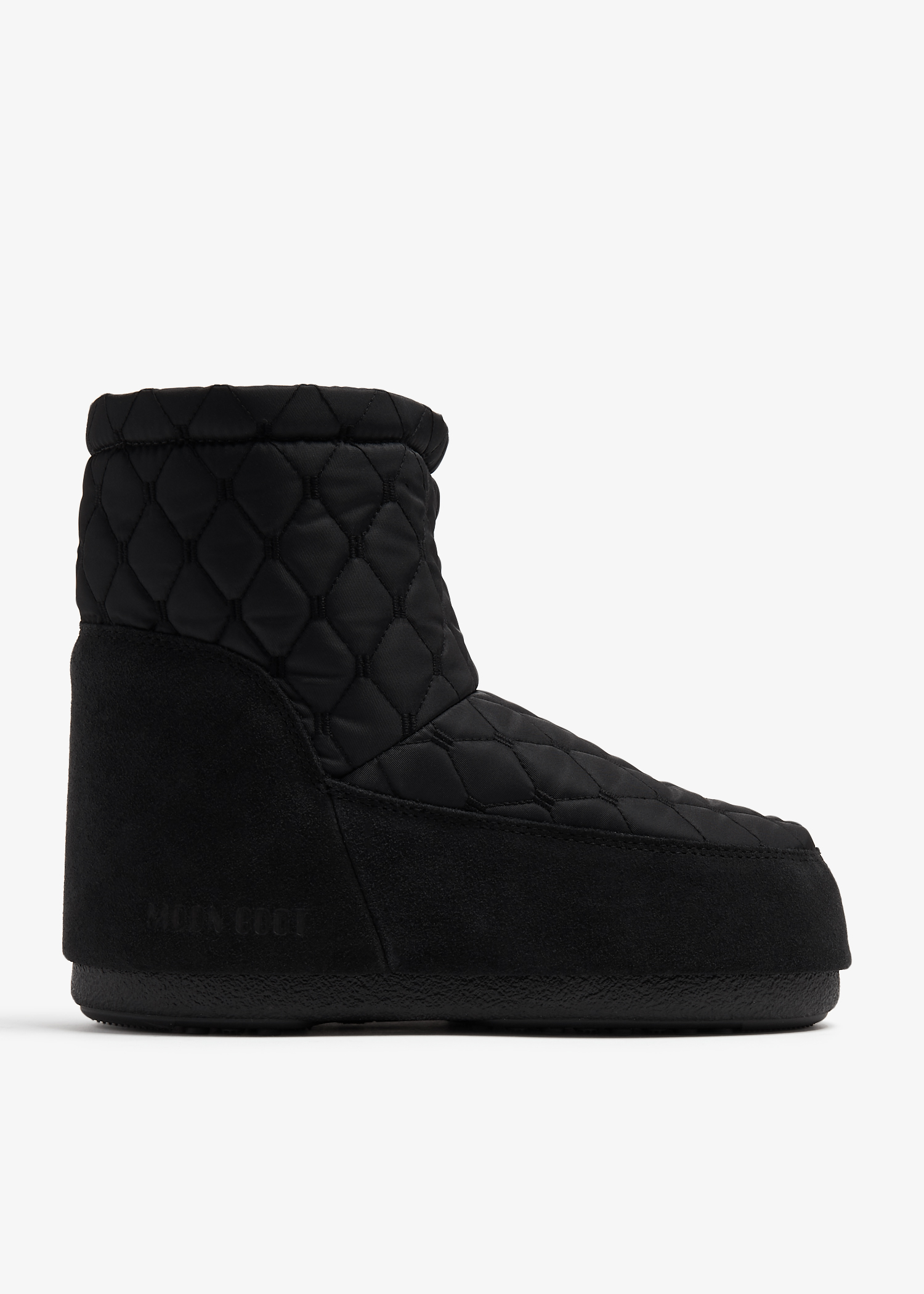 

Icon Low quilted boots, Black