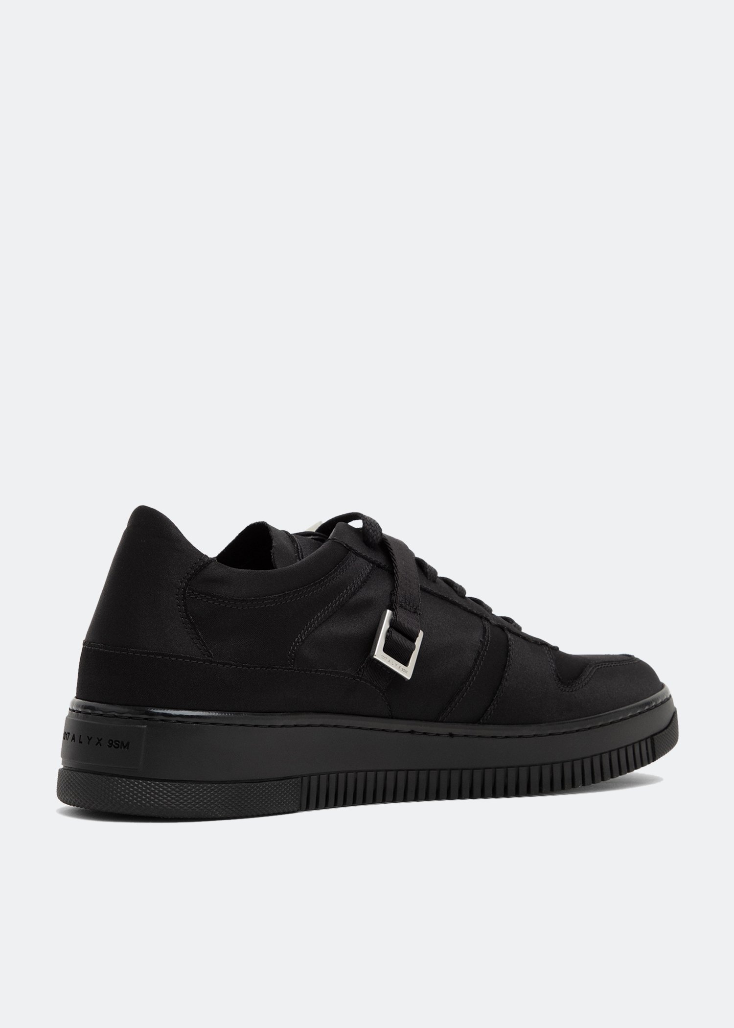 Alyx Satin buckle low sneakers for Women - Black in Bahrain | Level Shoes