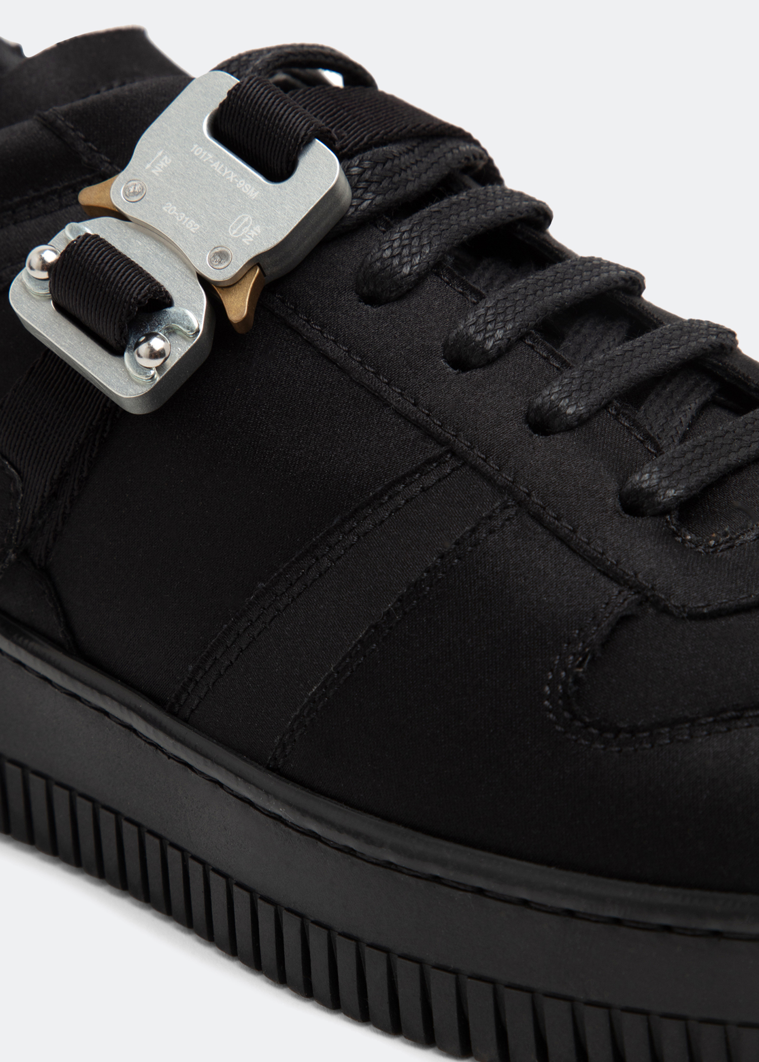 Alyx Satin buckle low sneakers for Women - Black in Bahrain | Level Shoes