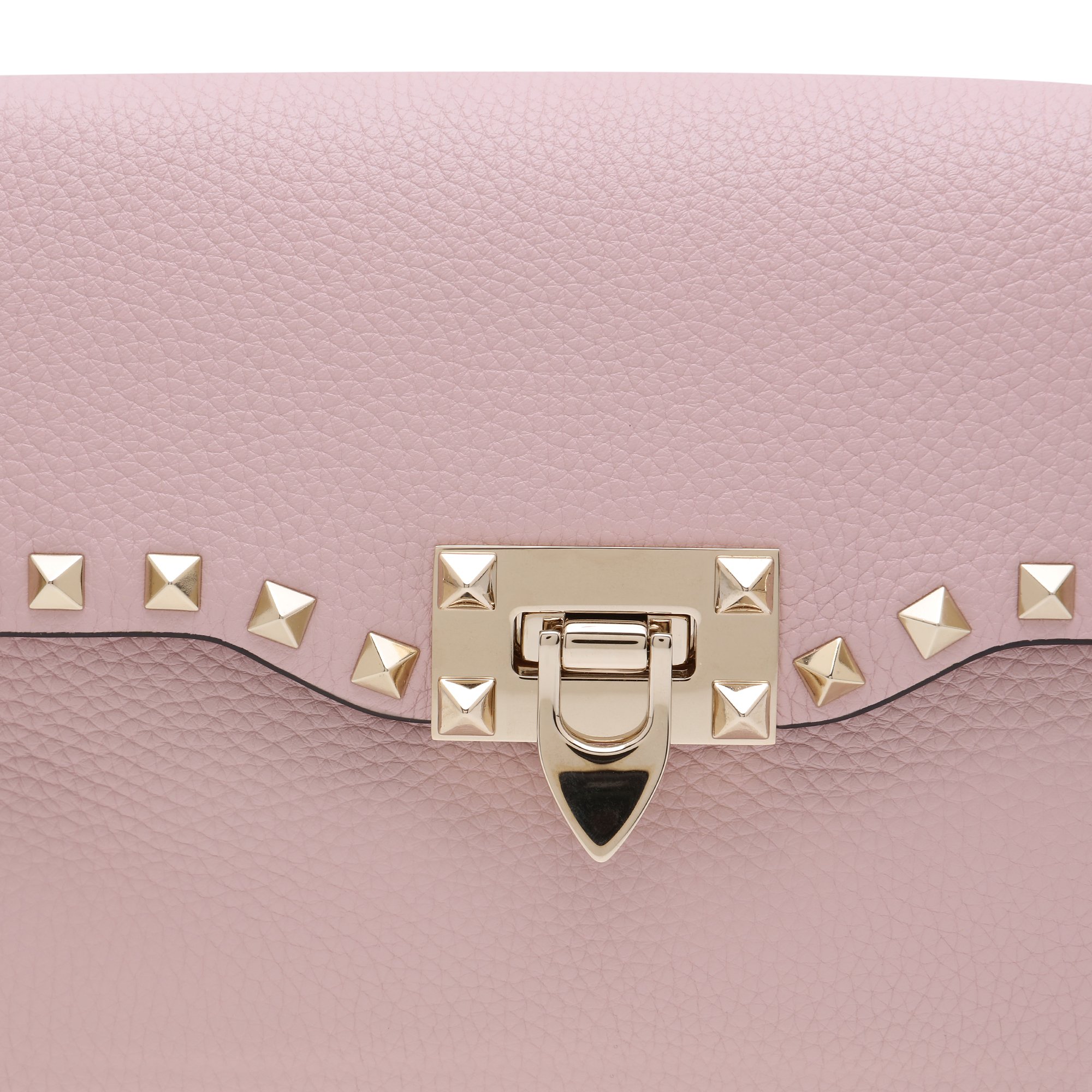 

Rockstud small crossbody bag, Pink