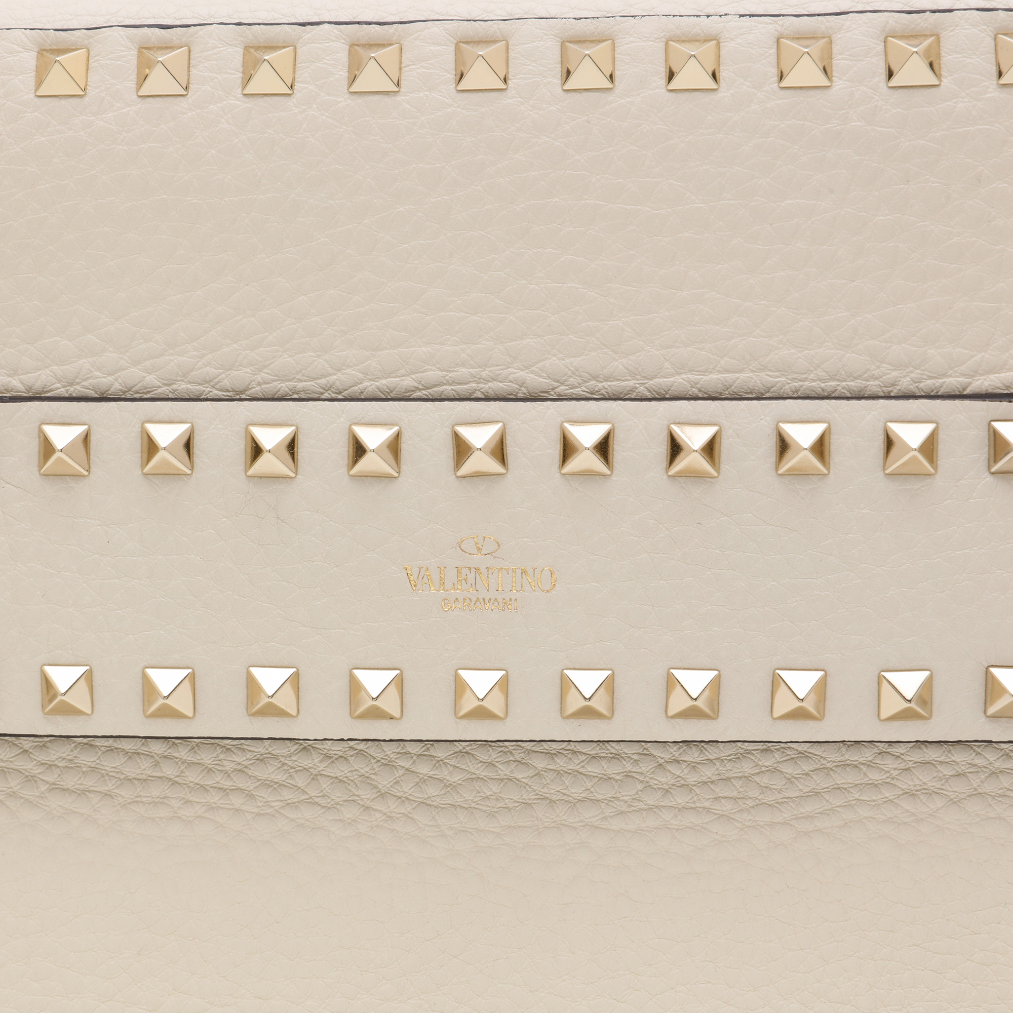 

Rockstud small crossbody bag, White