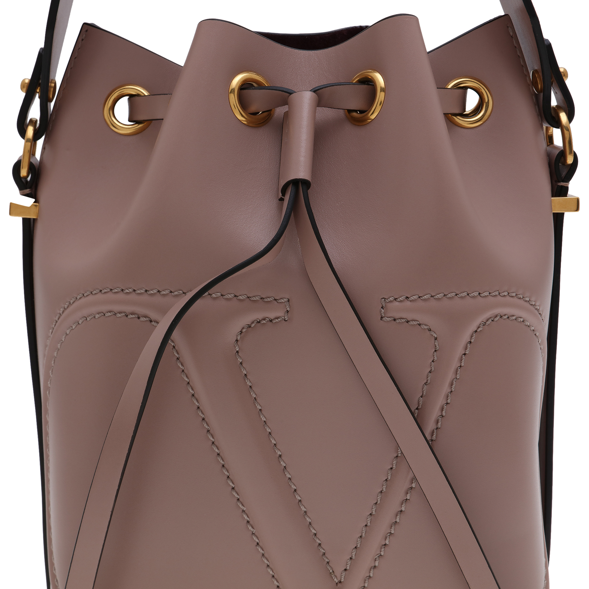 

VLogo Walk bucket bag, Beige