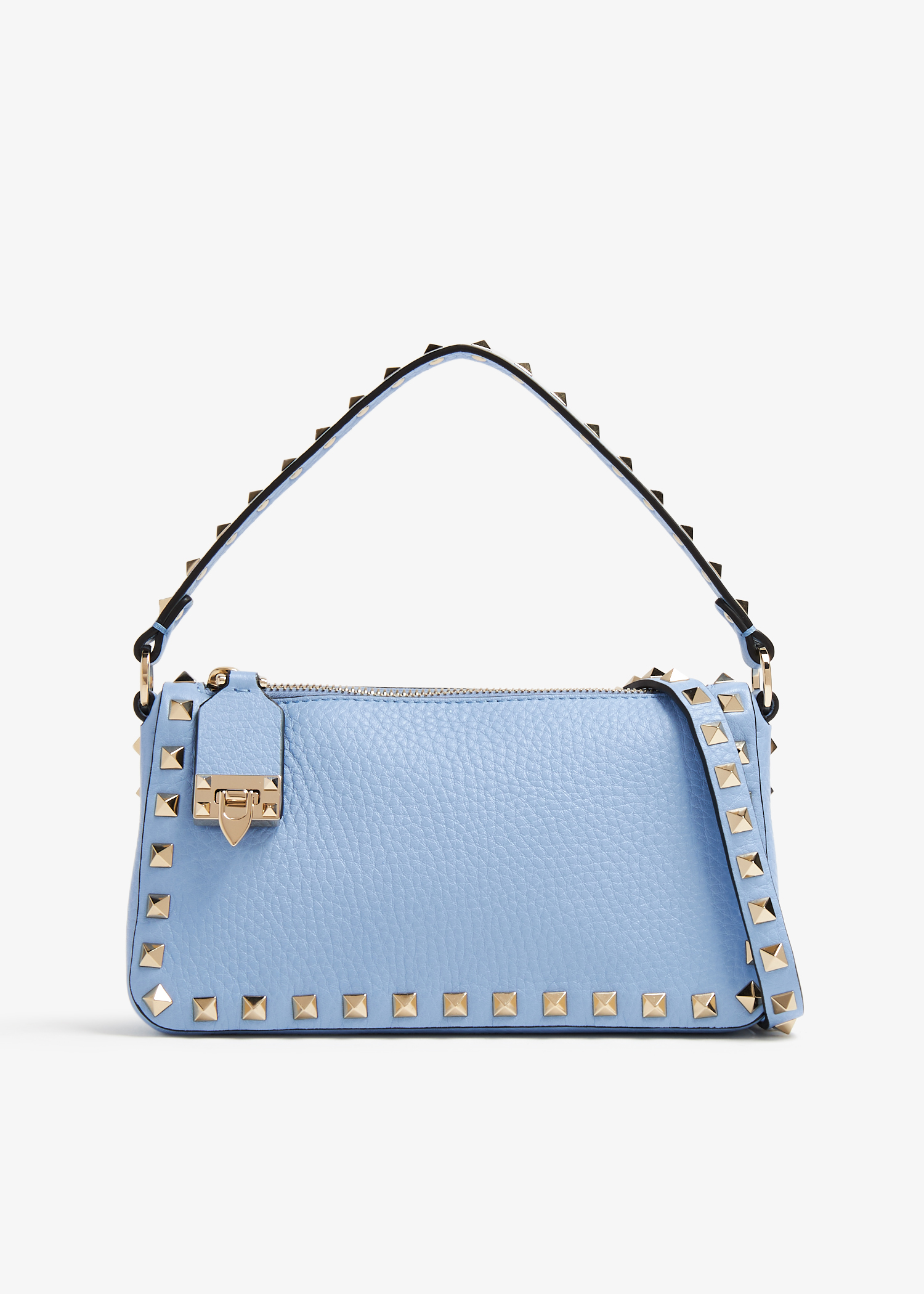 

Rockstud small crossbody bag, Blue