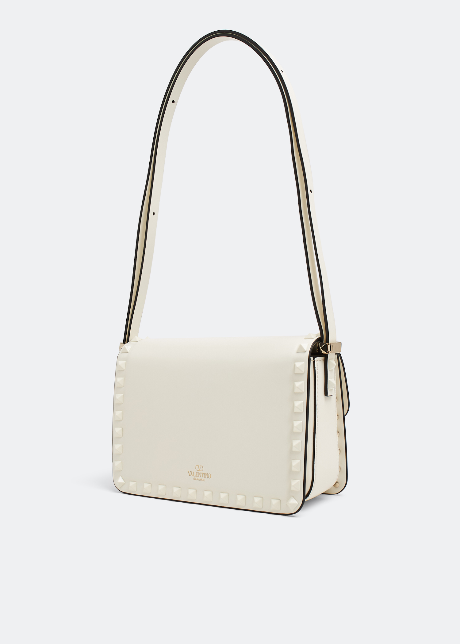 Valentino white best sale studded bag