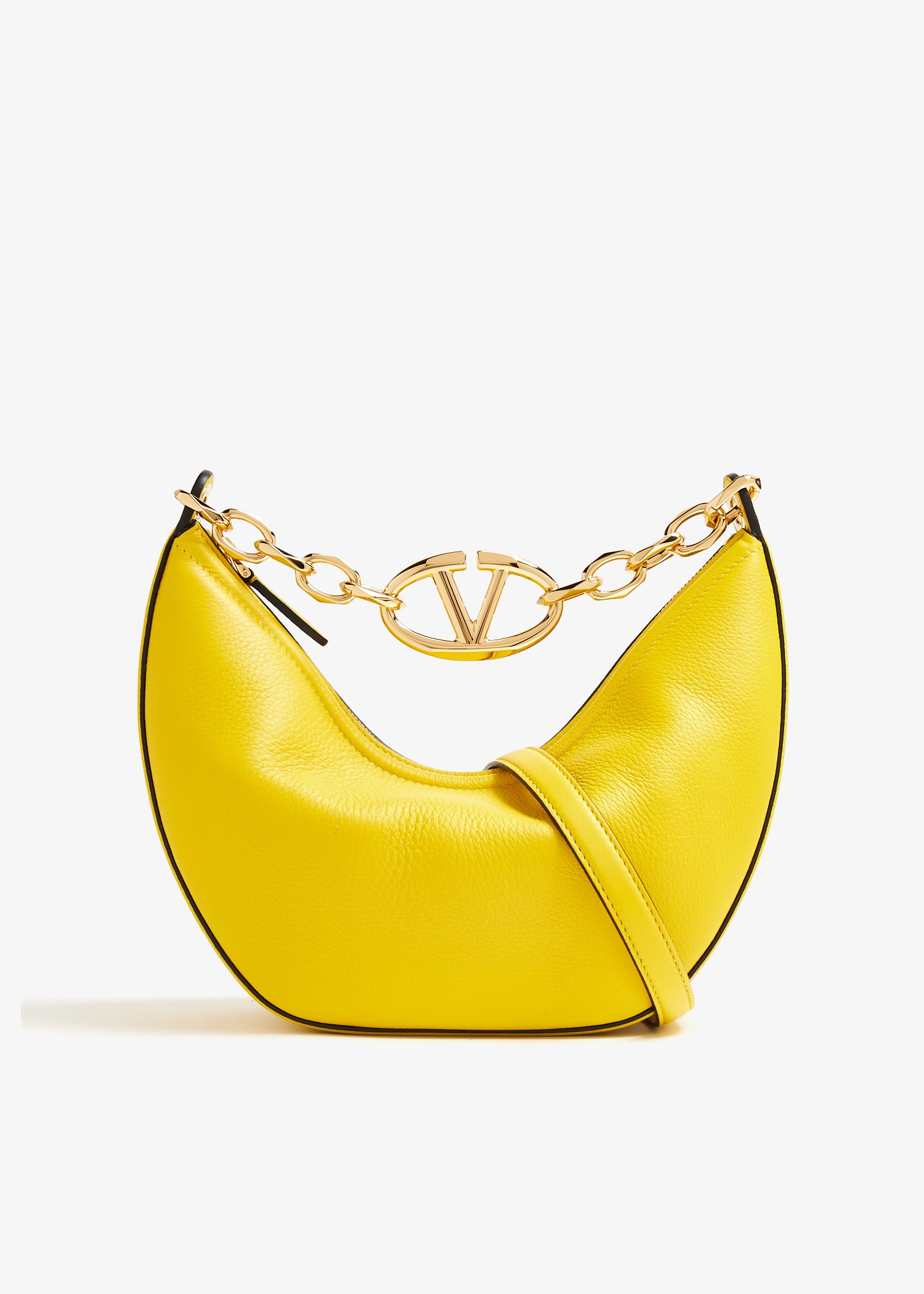 

VLogo Moon shoulder bag, Yellow