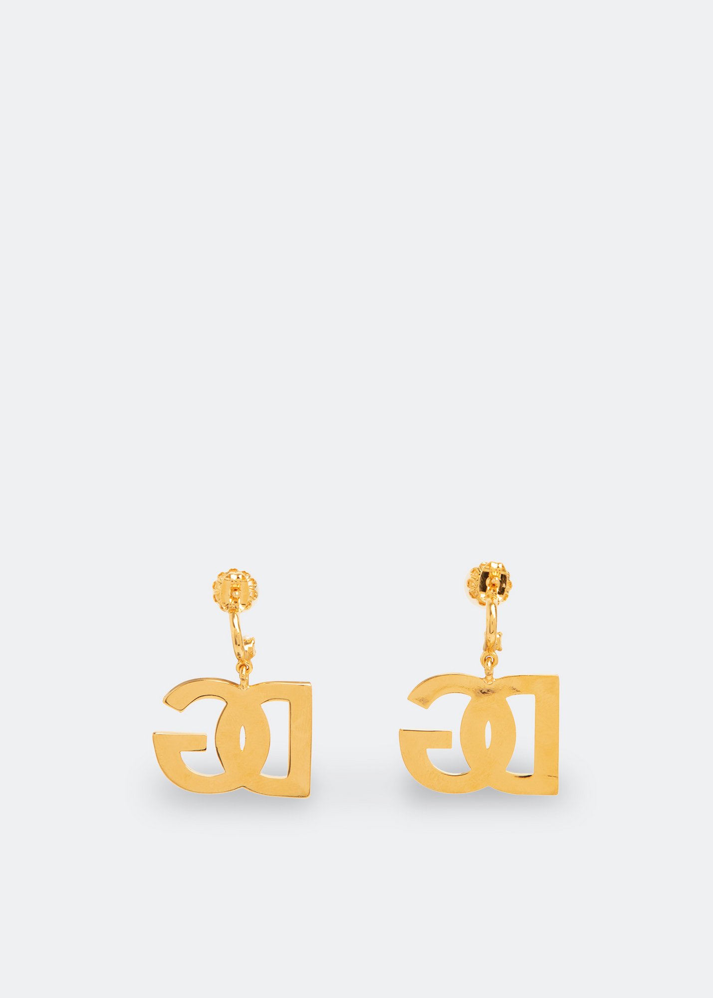 

DG logo earrings, Gold