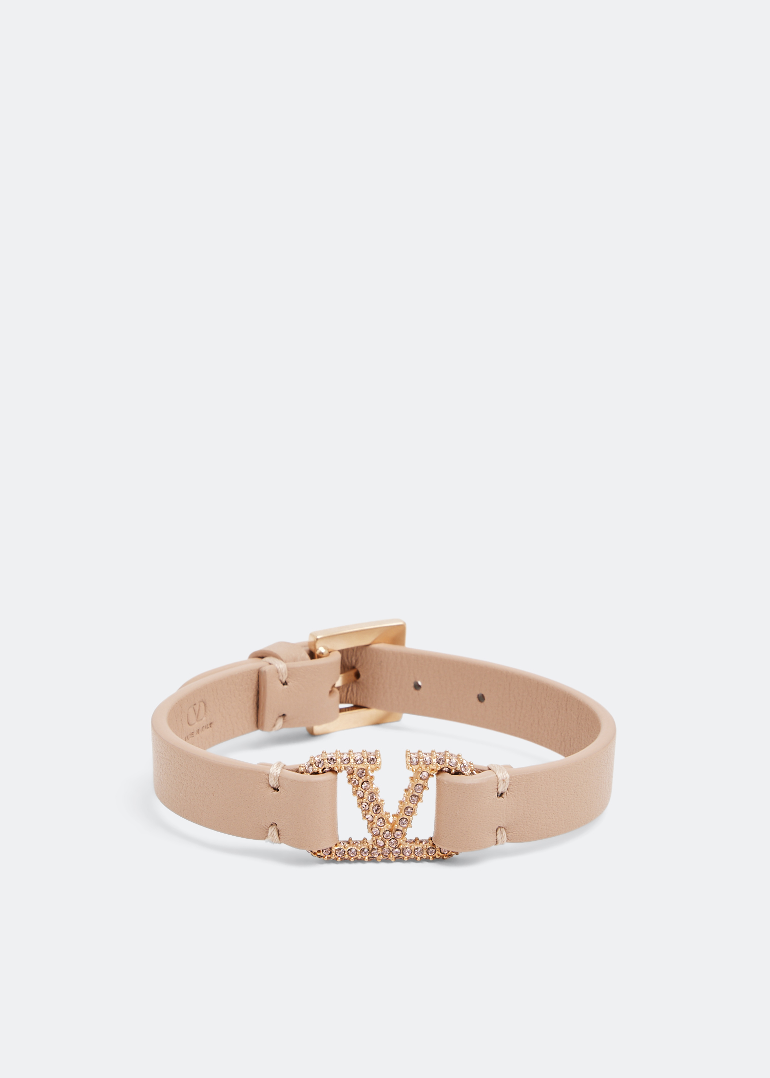 

VLogo Signature bracelet, Pink