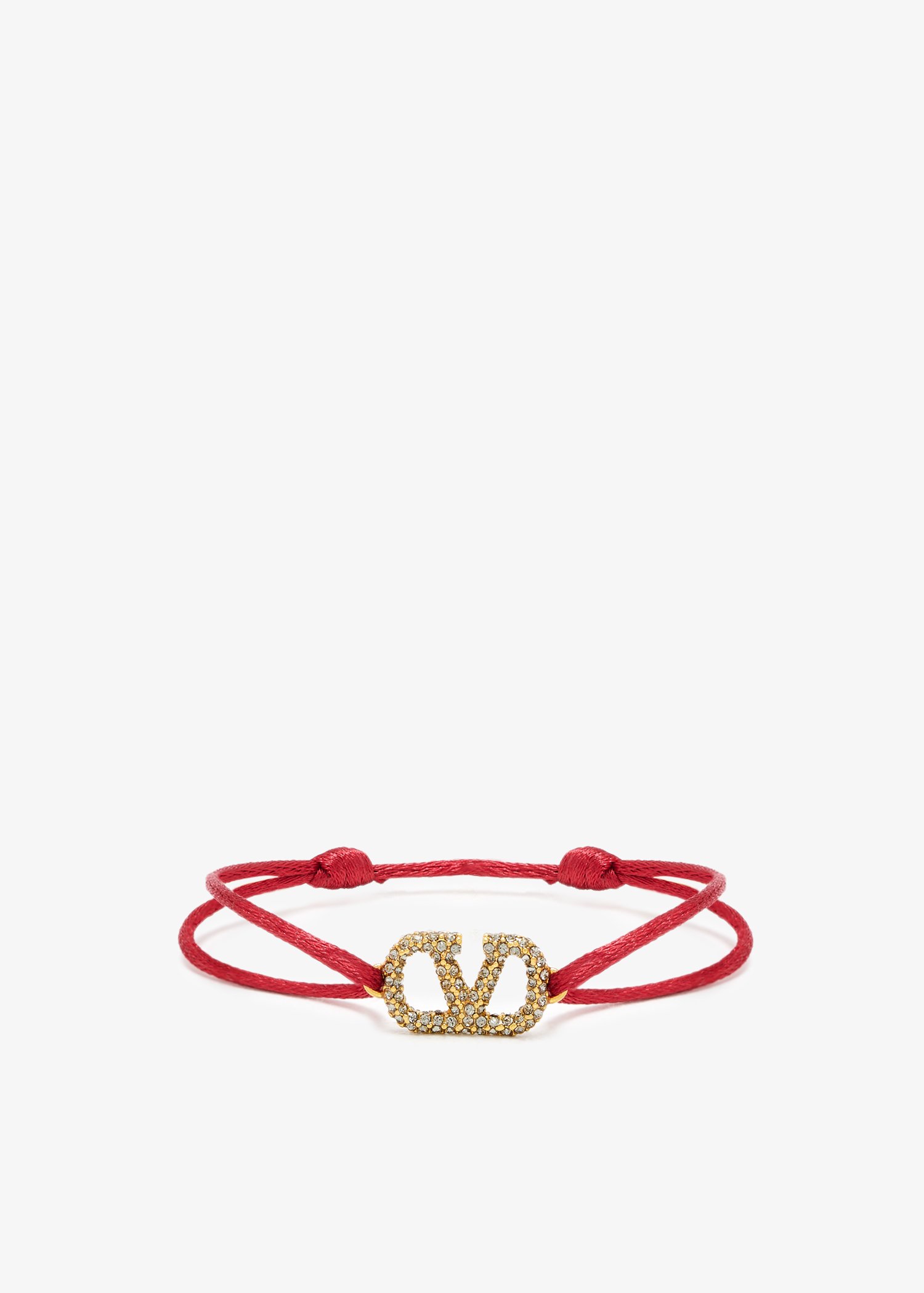 

VLogo bracelet, Red