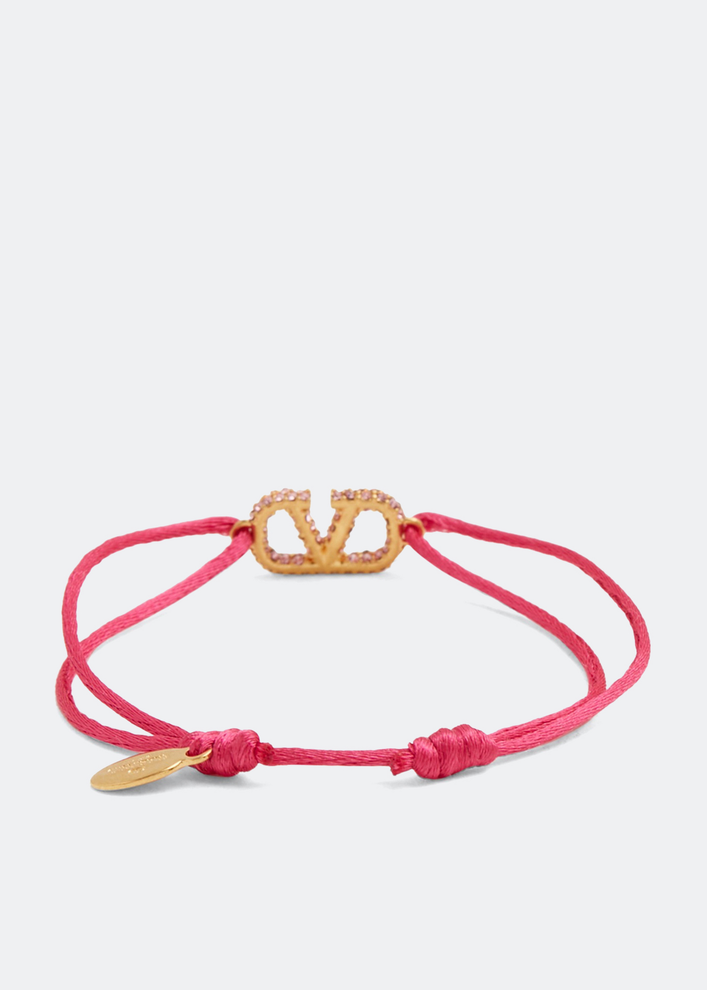 

VLogo Signature bracelet, Pink