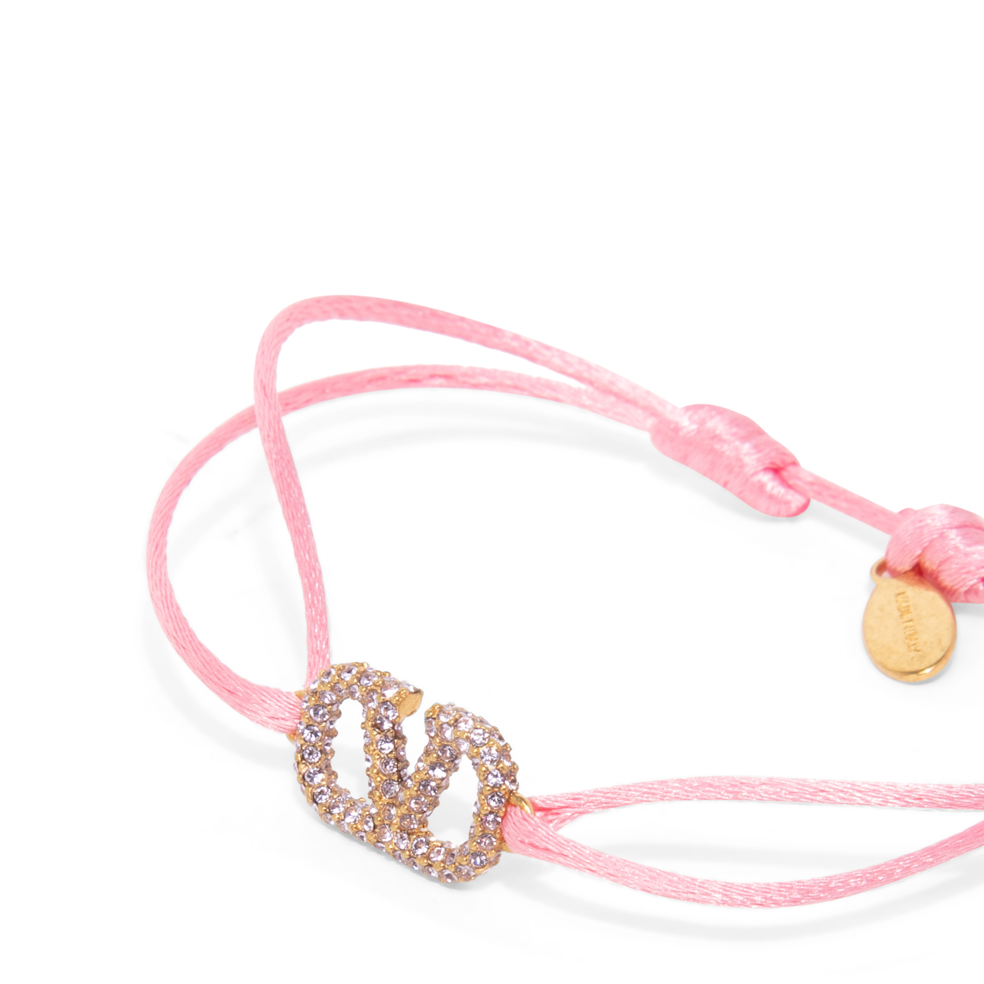 

VLogo bracelet, Pink