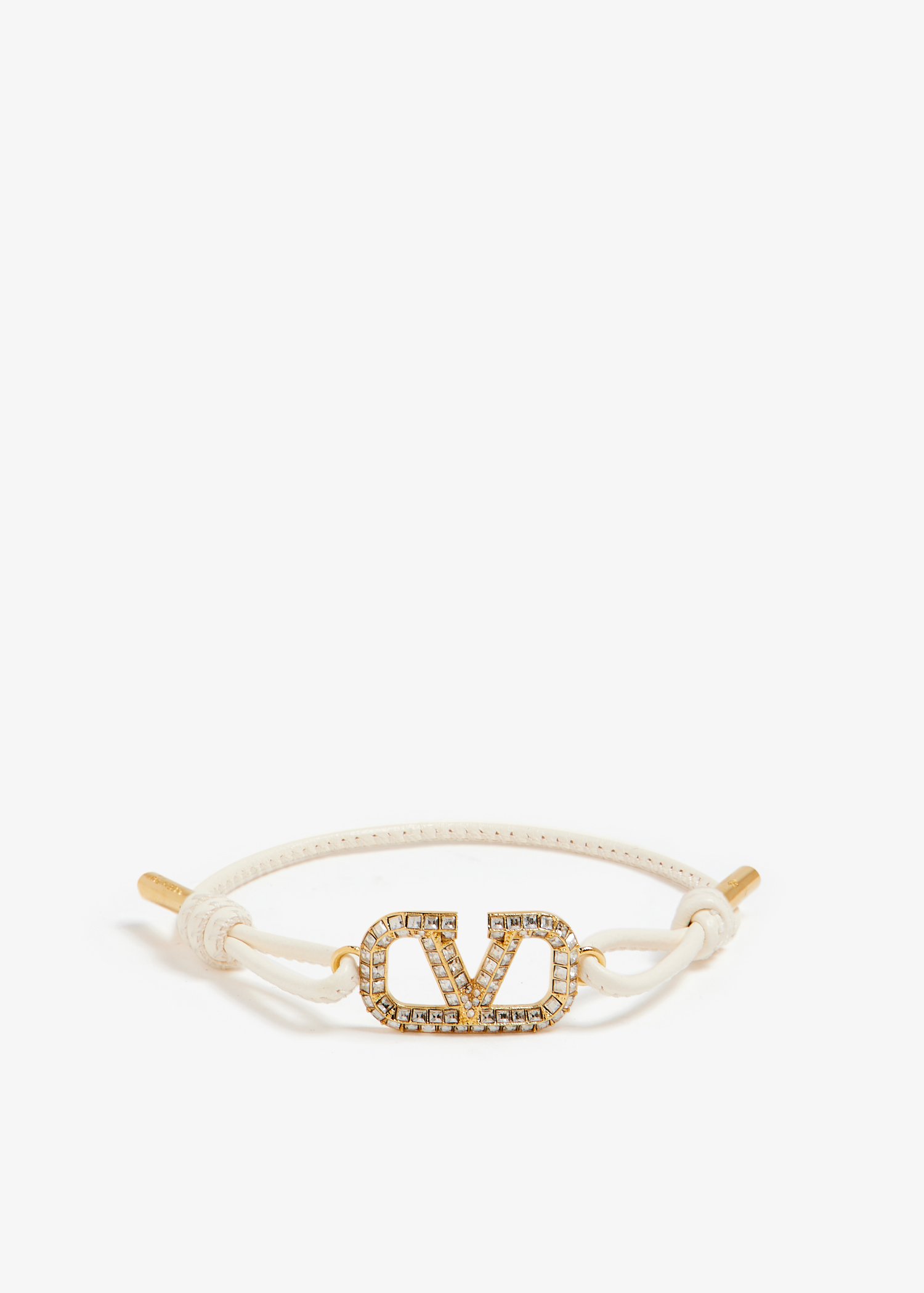 

VLogo Signature bracelet, White