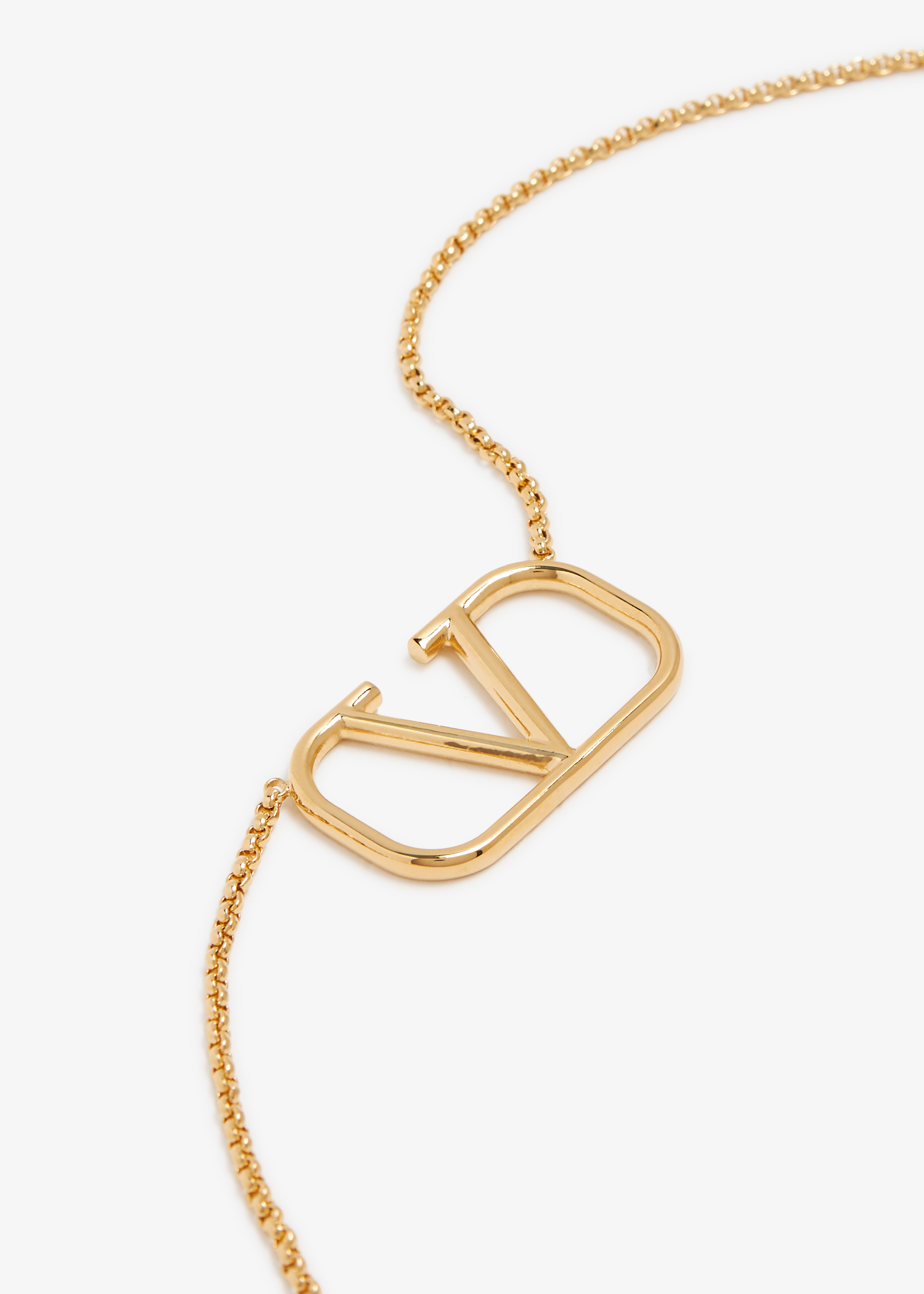 

VLogo Signature necklace, Gold