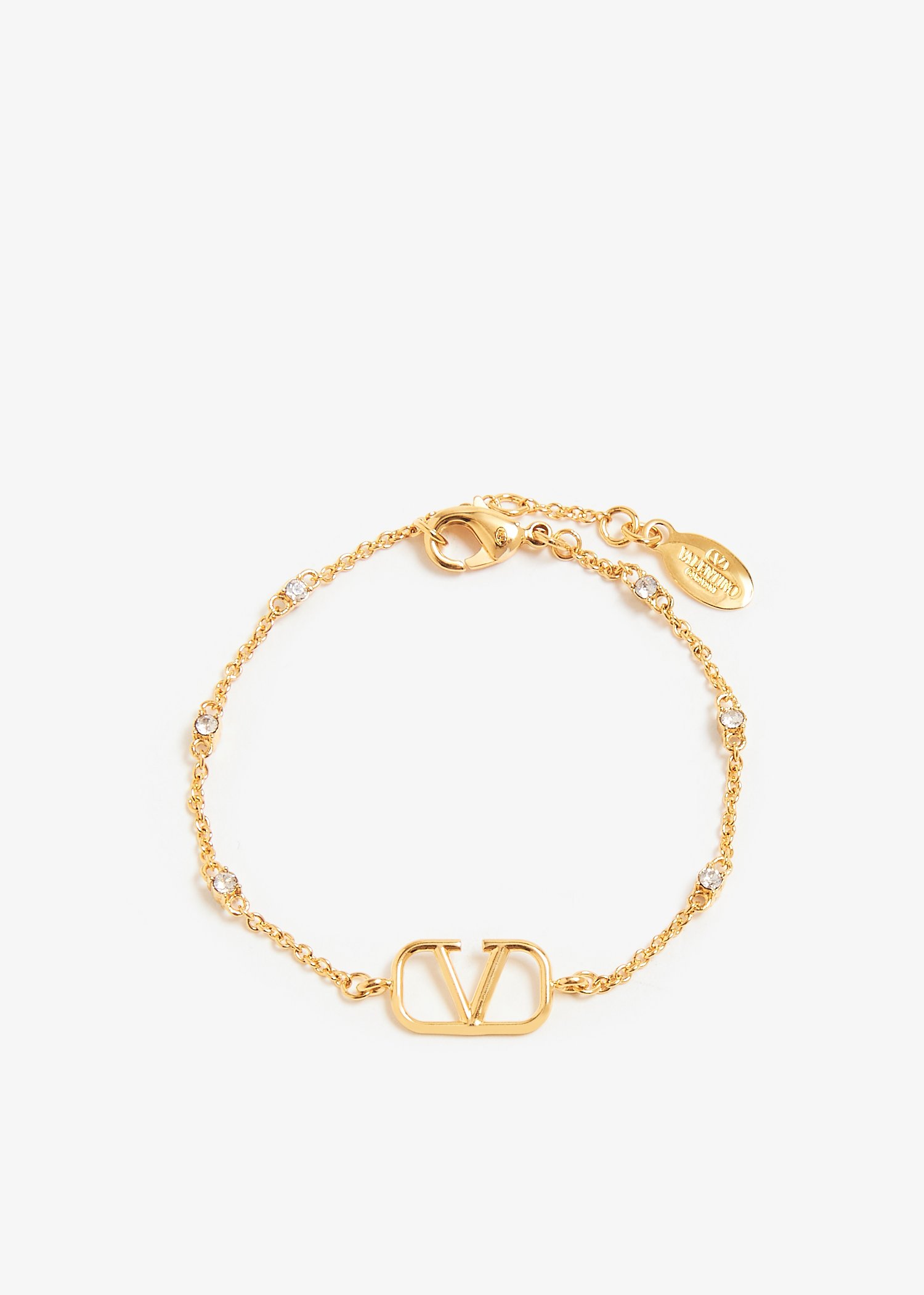 

VLogo signature bracelet, Gold