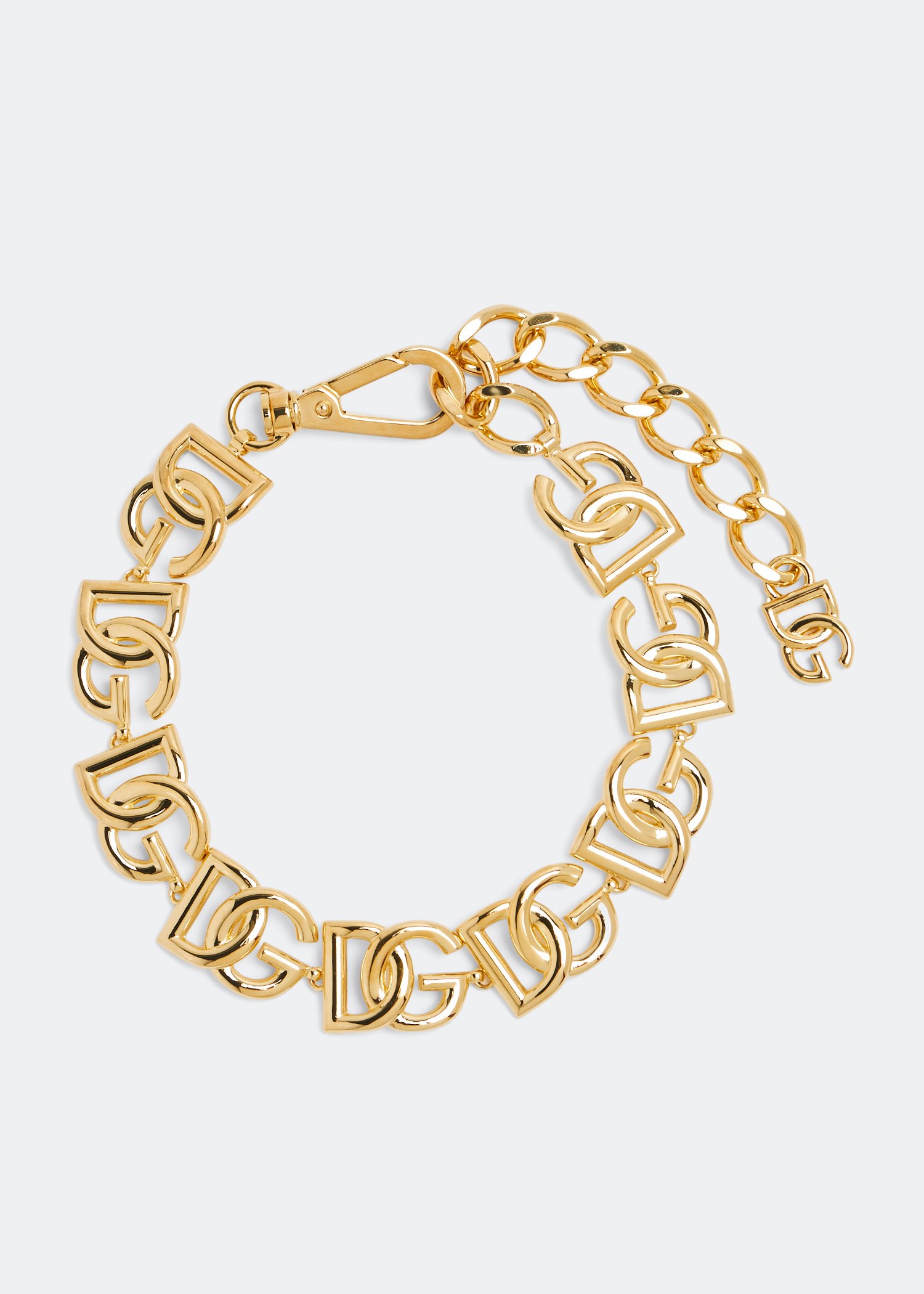 

DG logo choker, Gold