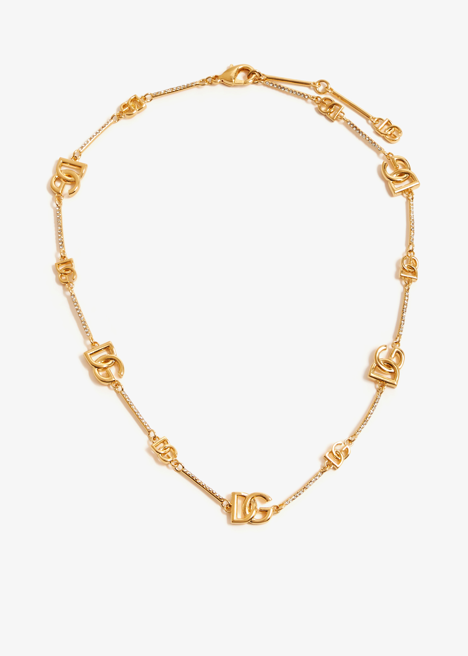 

DG logo choker, Gold